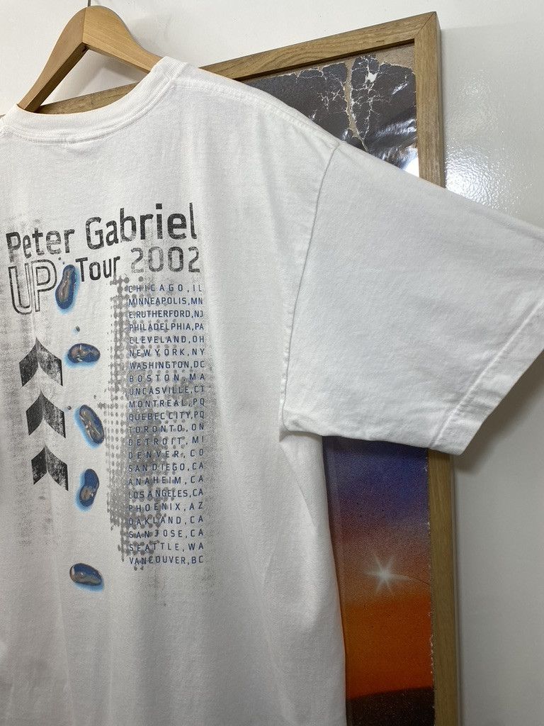 Giant 2002 Vintage Peter Gabriel Growing Up USA Tour T Shirt Size US XL / EU 56 / 4 - 3 Thumbnail