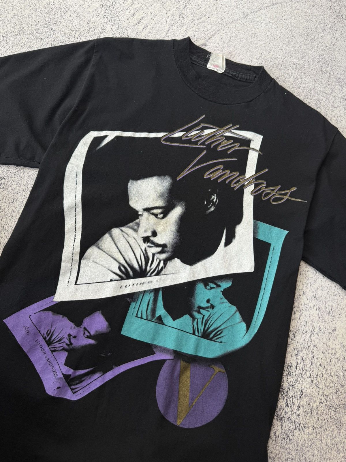 Band Tees Vintage Luther Vandross 1988 Rap T-Shirt Rare Size US M / EU 48-50 / 2 - 10 Thumbnail