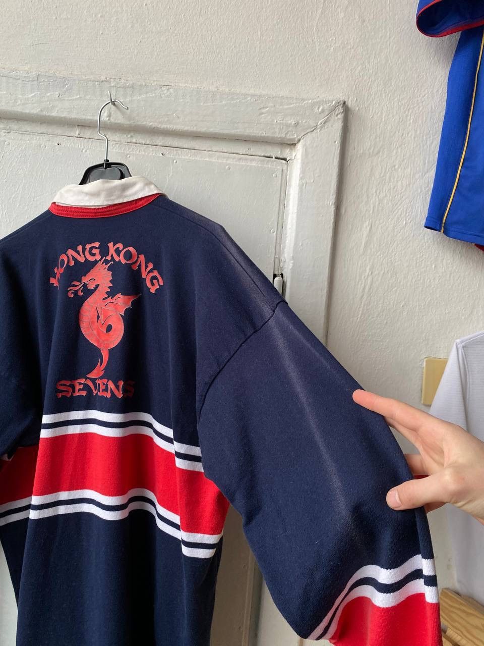 Canterbury of New Zealand Vintage 1997 Rugby Sevens Hong Kong Canterbury Longsleeve Size US XL / EU 56 / 4 - 9 Thumbnail