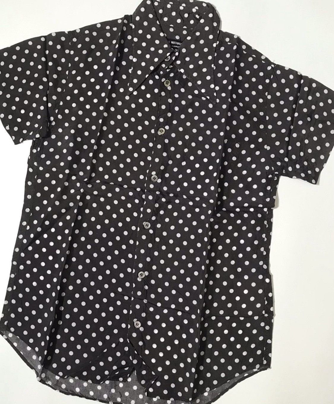 Junya Watanabe Junya watanabe cdg AD2001 flowy washed polkadot shirt Size US S / EU 44-46 / 1 - 4 Thumbnail