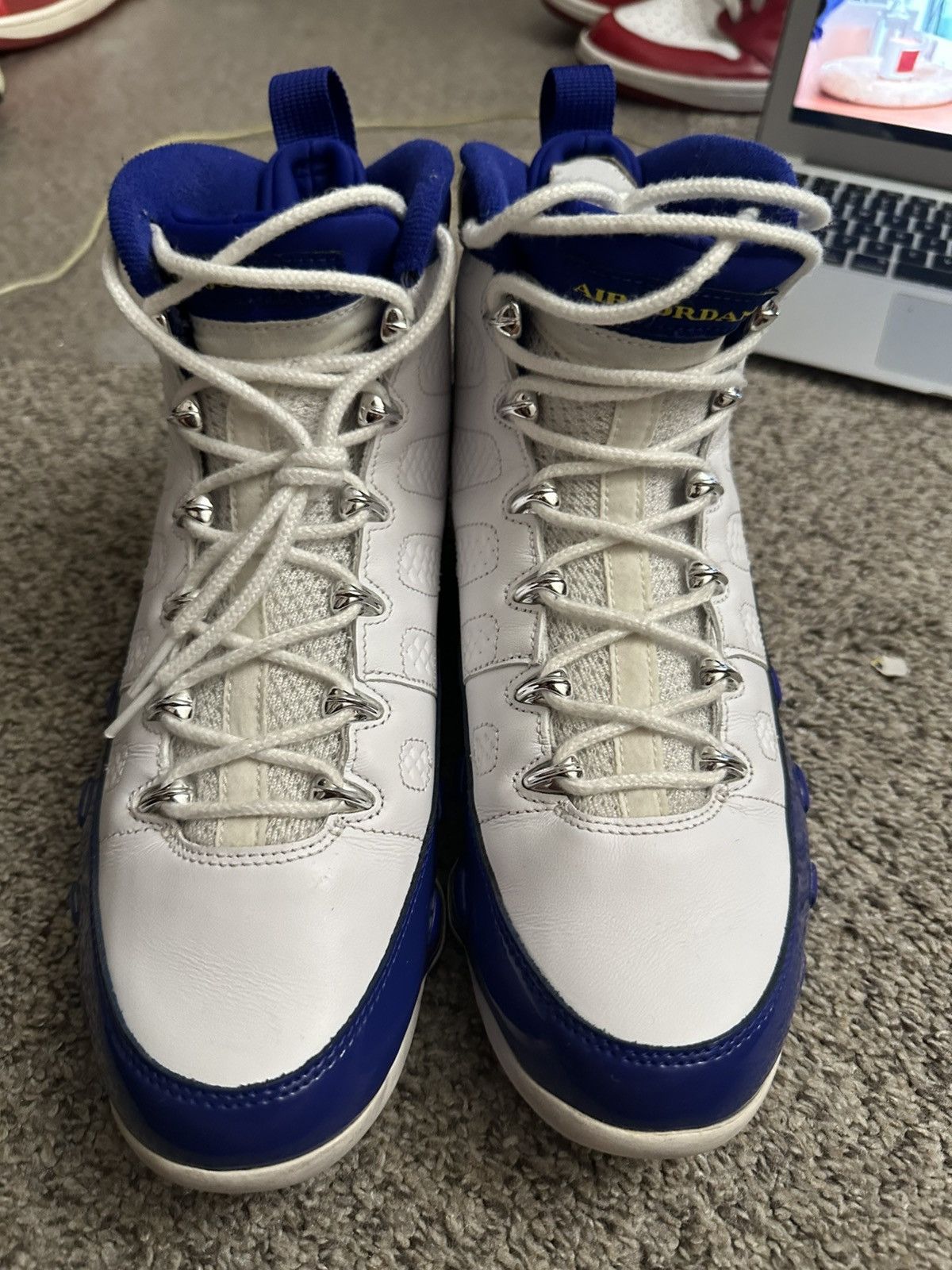 Nike Air jordan 9 kobe bryant lakers purple playoff - size 10.5 Size US 10.5 / EU 43-44 - 5 Thumbnail