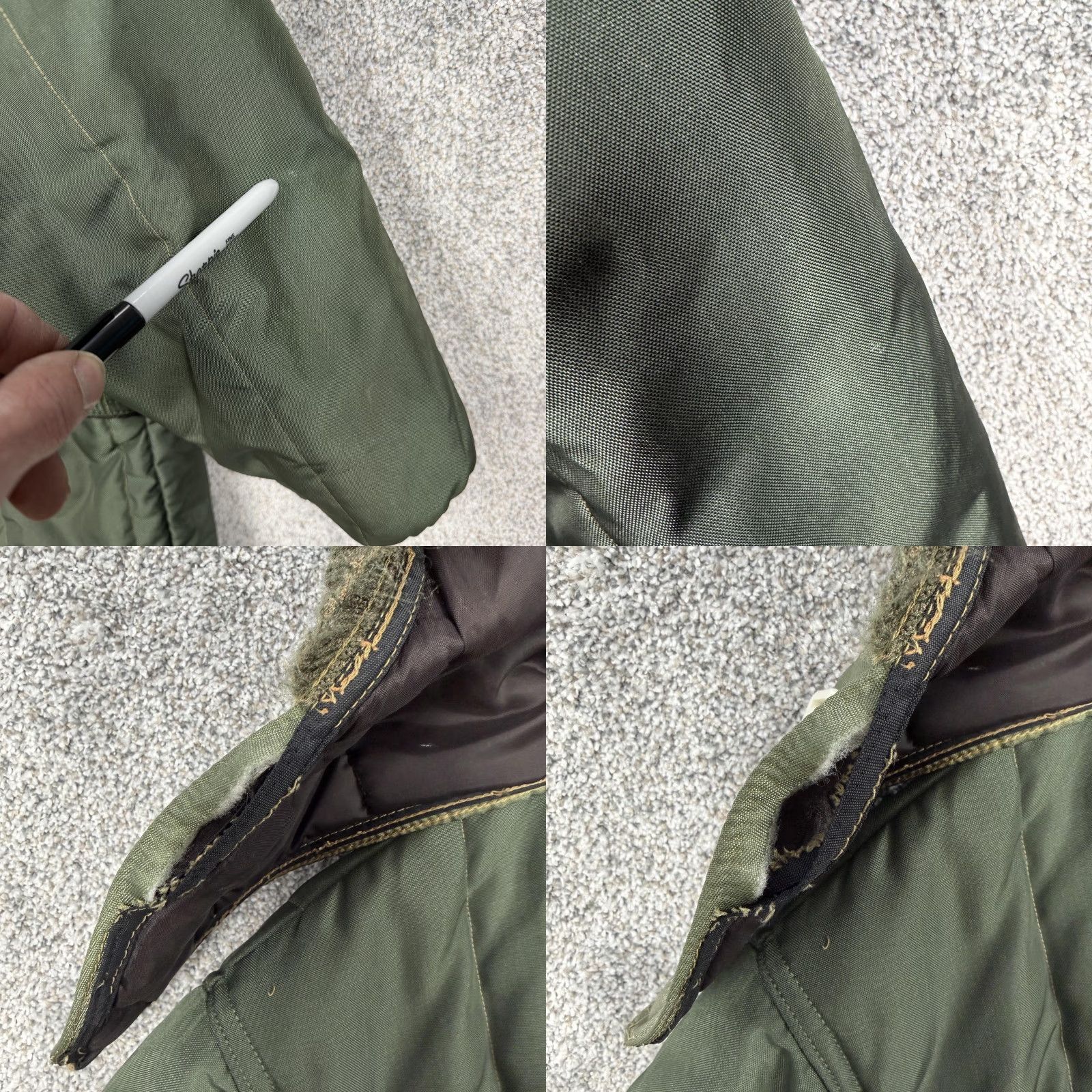 Refrigiwear VTG RefrigiWear Parka Coat Mens L Green 80s Insulated Hooded Workwear Gorpcore USA Parka Mens L Green 80s Size US L / EU 52-54 / 3 - 10 Thumbnail