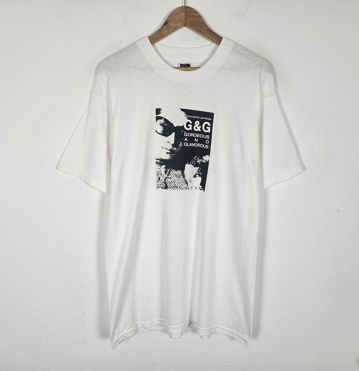 Band Tees Vintage Tatuya Ishi Glamorous photo tee singer shirt Size US L / EU 52-54 / 3 - 2 Thumbnail