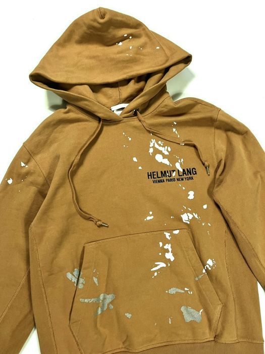 Helmut lang paint online splatter hoodie