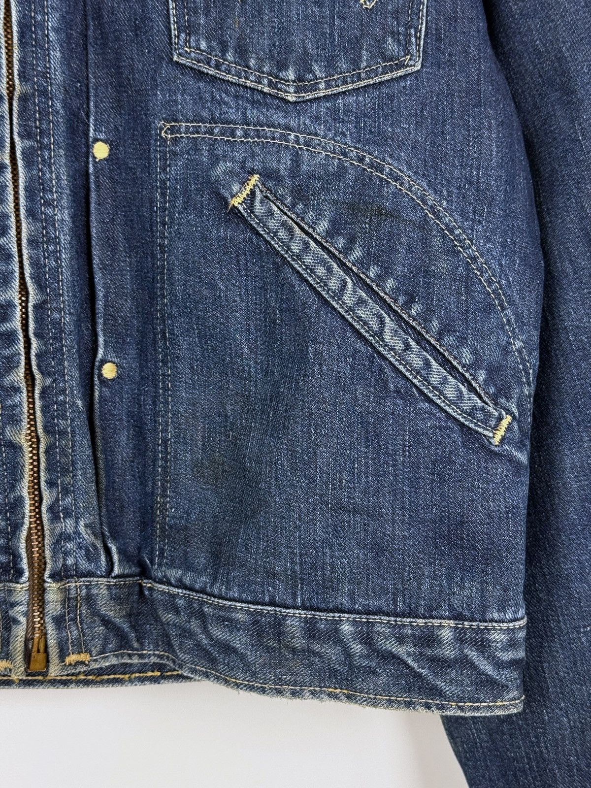 Wrangler 50-60’s Vintage Rare Wrangler 11MJZ Early Blue Bell Jacket Size US M / EU 48-50 / 2 - 15 Thumbnail