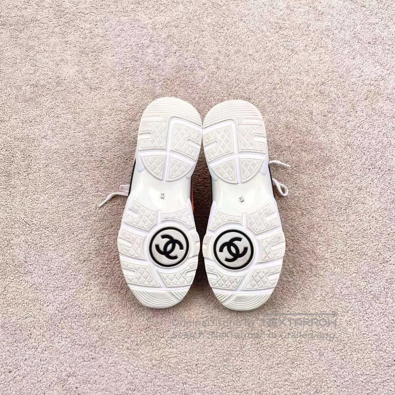 Chanel Chanel 23SS diamond comfort lace-up casual shoes| Size US 8.5 / IT 38.5 - 6 Thumbnail