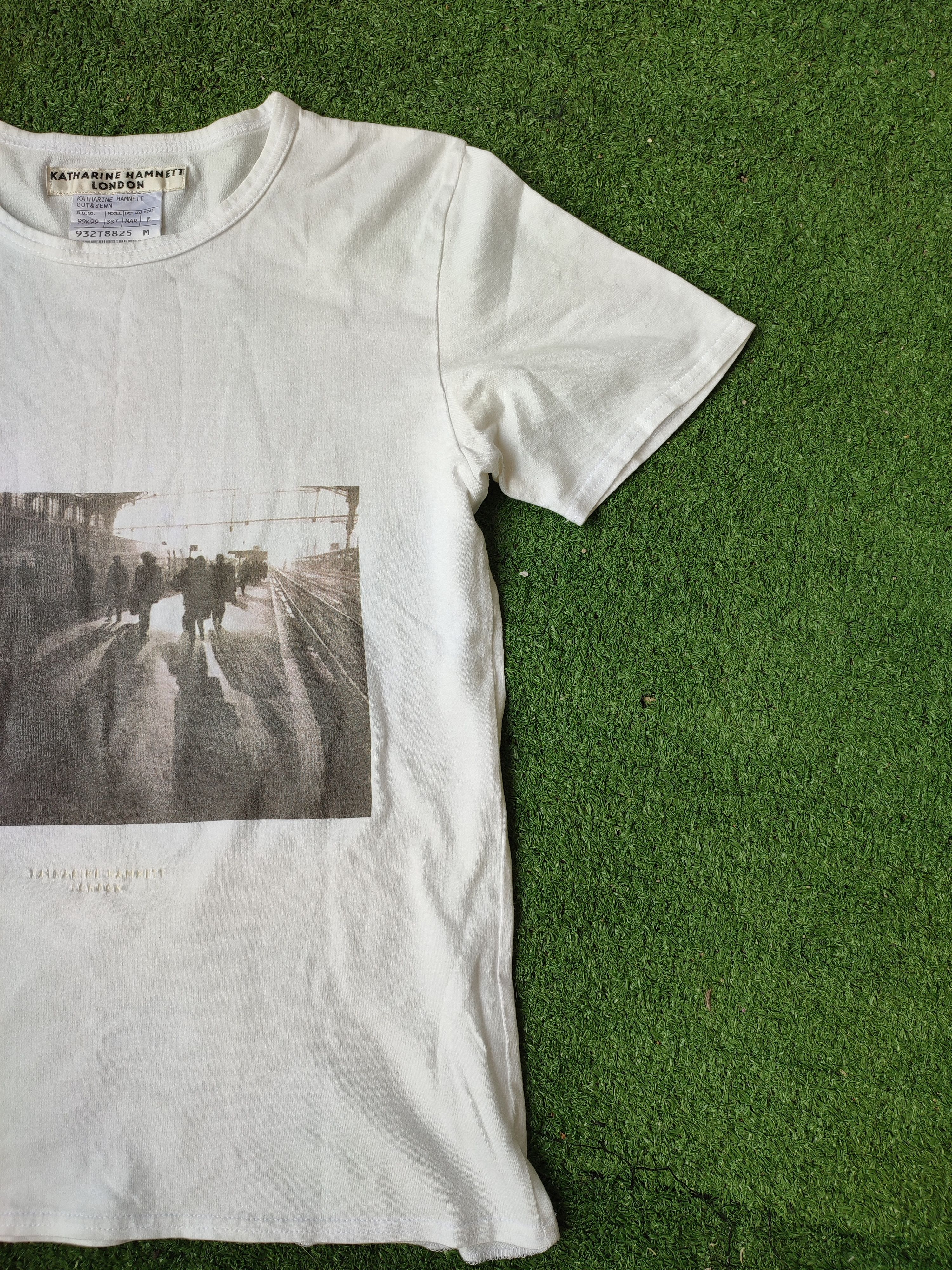 Katharine Hamnett London Vtg Katharine Hamnett London Tees Size US M / EU 48-50 / 2 - 3 Thumbnail