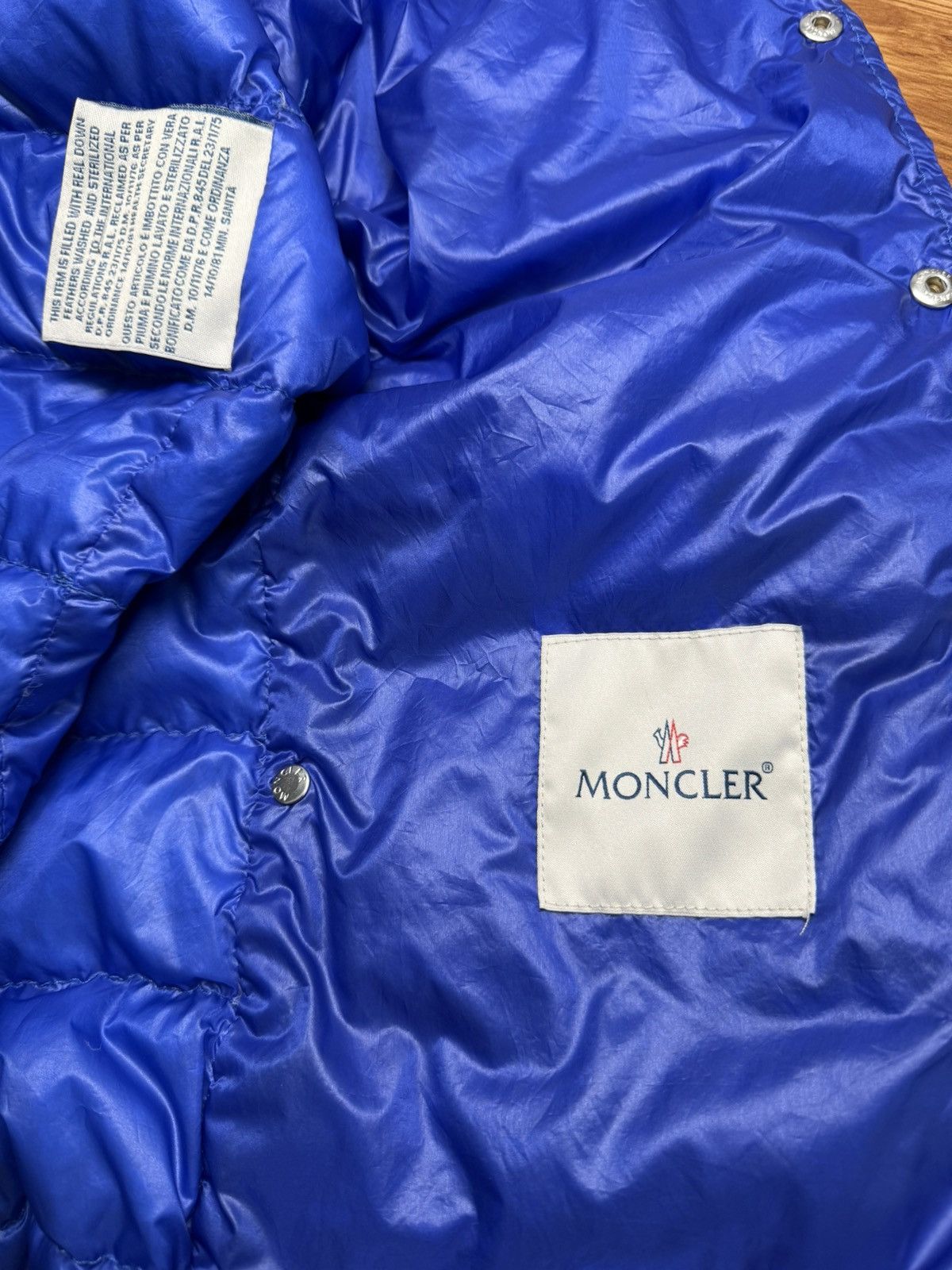 Moncler Moncler Men’s Jacket Gregoire Size 2 (S) Electric Blue Size US S / EU 44-46 / 1 - 9 Thumbnail