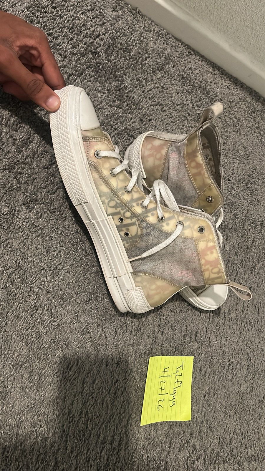 Dior Dior B23 High ‘Dior Oblique - Multi’ Size US 10.5 / EU 43-44 - 1 Thumbnail