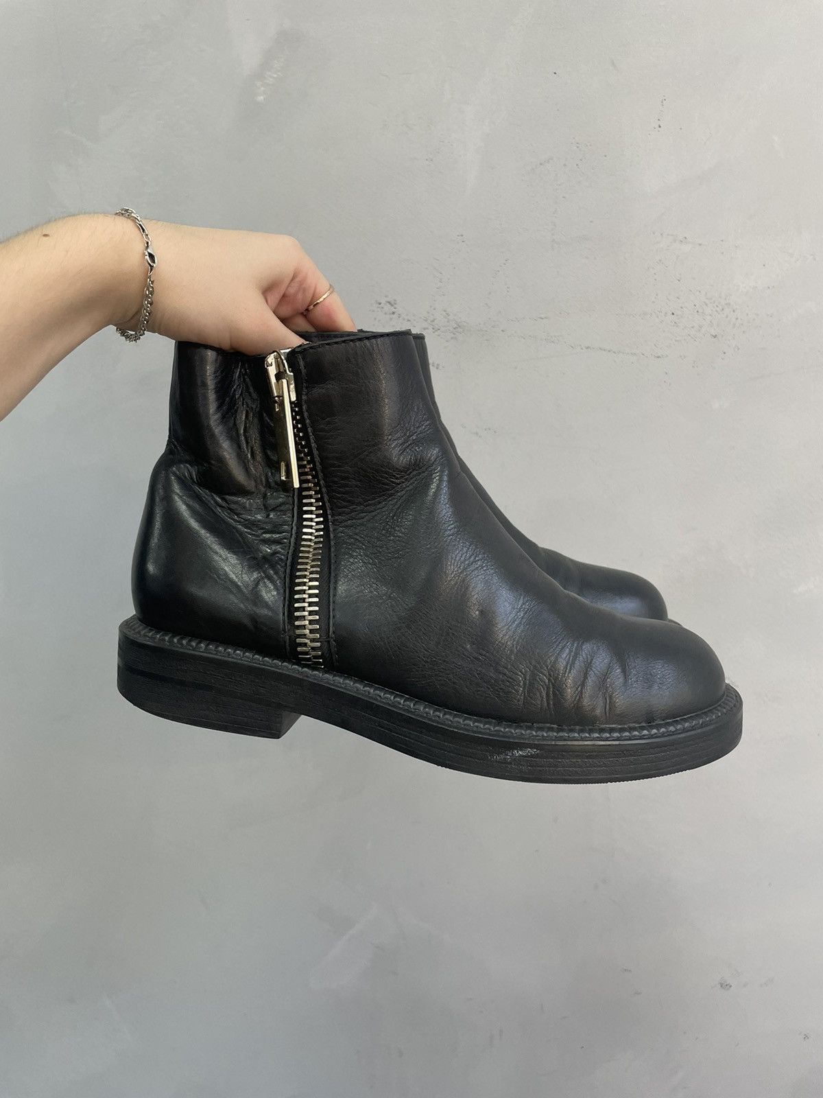 Guidi Avant garde zipper ankle platform gothic guidi style boots Size US 8 / EU 41 - 1 Thumbnail