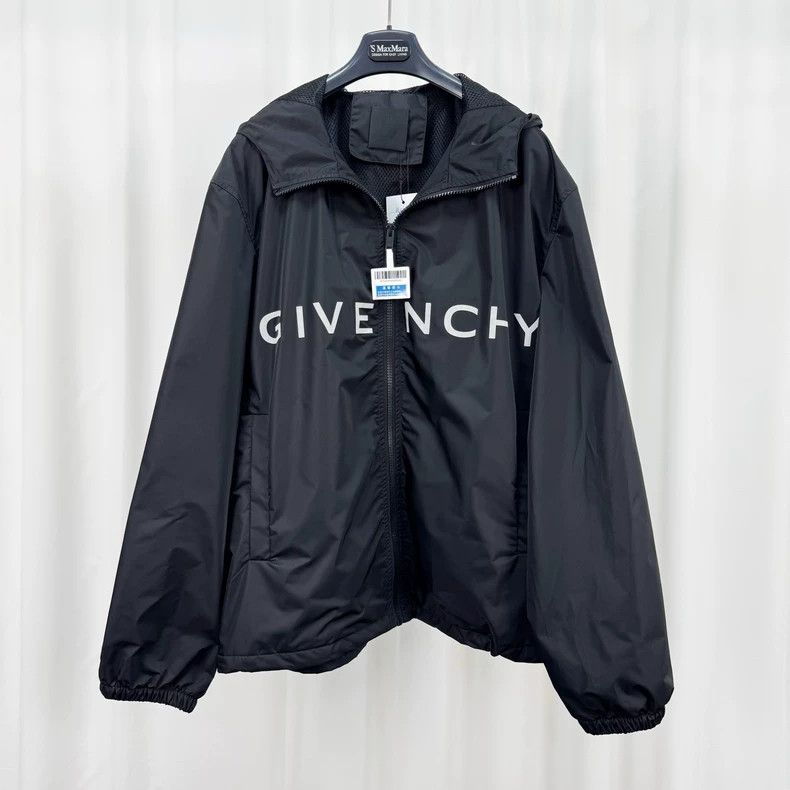 Givenchy Givenchy Size52 Latest style printed letter zipper jacket Size US M / EU 48-50 / 2 - 1 Thumbnail