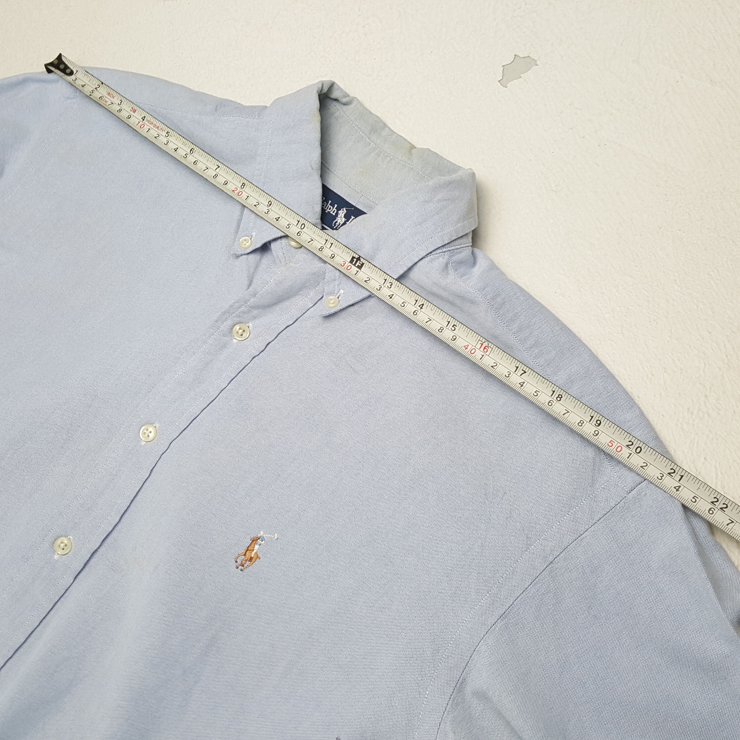 Polo Ralph Lauren × Vintage Vintage POLO by RALPH LAUREN Fashion Brand Shirt Size US XXL / EU 58 / 5 - 4 Thumbnail