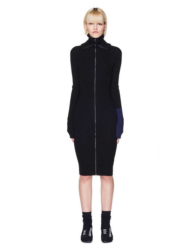 Yohji Yamamoto Rare❗️Ys Yohji Yamamoto Jacket Dress Women Autumn Zipper Size XS / US 0-2 / IT 36-38 - 3 Thumbnail