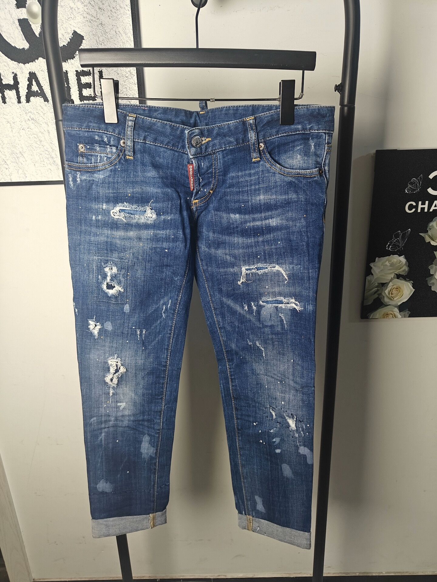 Dsquared2 Dsquared2 Denim White Denim Jeans 34 Men Size US 34 / EU 50 - 1 Thumbnail