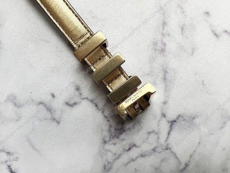 Saint Laurent Paris Saint Laurent Paris 13SS First Year Dark Gold Cowhide Three Size ONE SIZE - 5 Thumbnail
