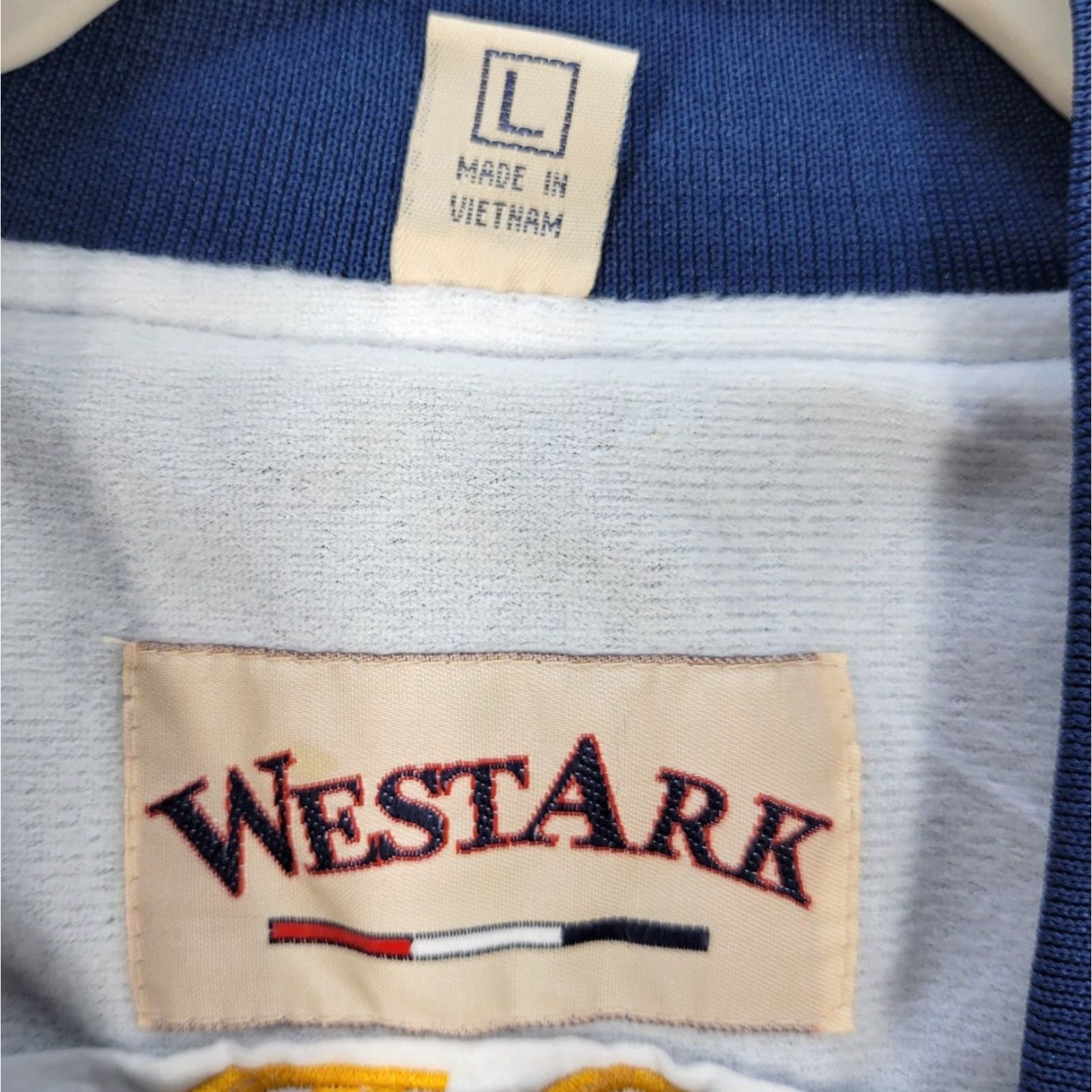 Champion Vtg APA Colorado Champion WestArk Snap Button Bomber Jacket Pool Players Sz L Size US L / EU 52-54 / 3 - 5 Thumbnail