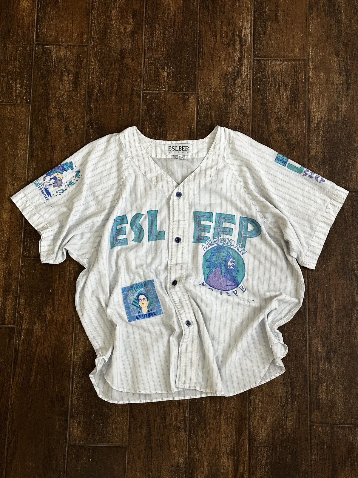 Vintage VTG 1999 Esleep Boxer Graphic Shirt Size US XXL / EU 58 / 5 - 1 Thumbnail