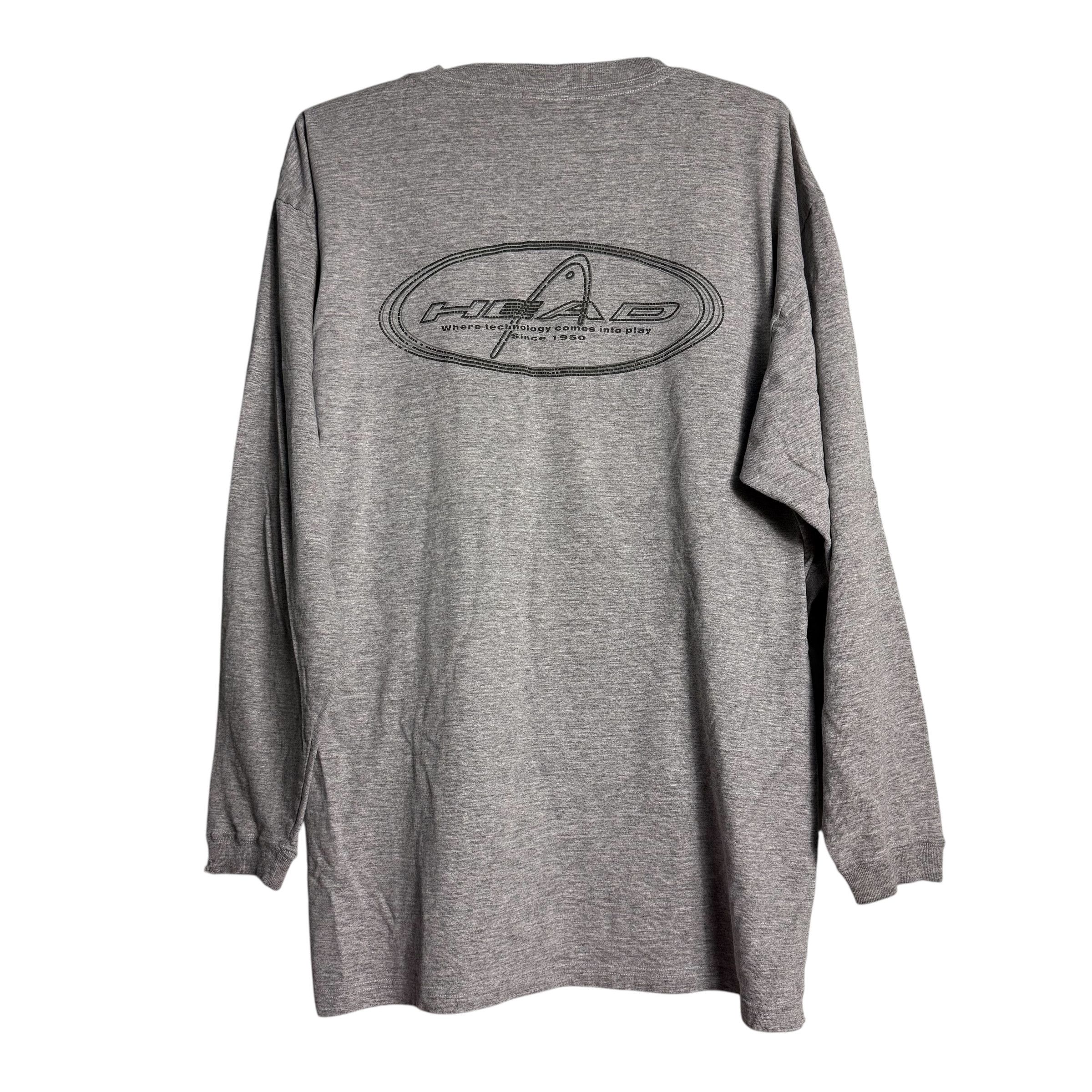 Vintage 🔥RARE🔥Vintage Head Tennis Long Sleeve T-shirt Size US XL / EU 56 / 4 - 1 Thumbnail