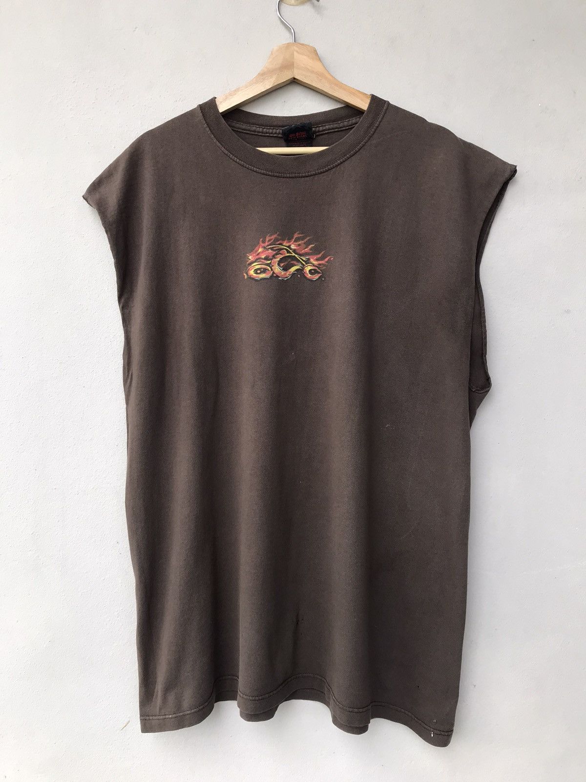 Vintage Vintage Orange County Choppers Distressed Tank Top Tee Size US XL / EU 56 / 4 - 1 Thumbnail