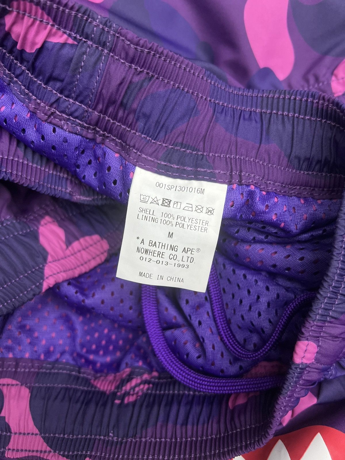 Bape Bape Color Camo Shark Beach Shorts Size US 32 / EU 48 - 5 Thumbnail