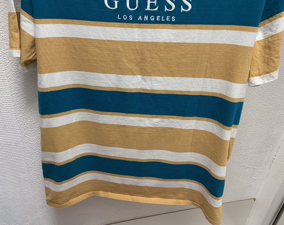 Guess Guess Los Angeles striped t-shirt M sz Size US M / EU 48-50 / 2 - 3 Thumbnail