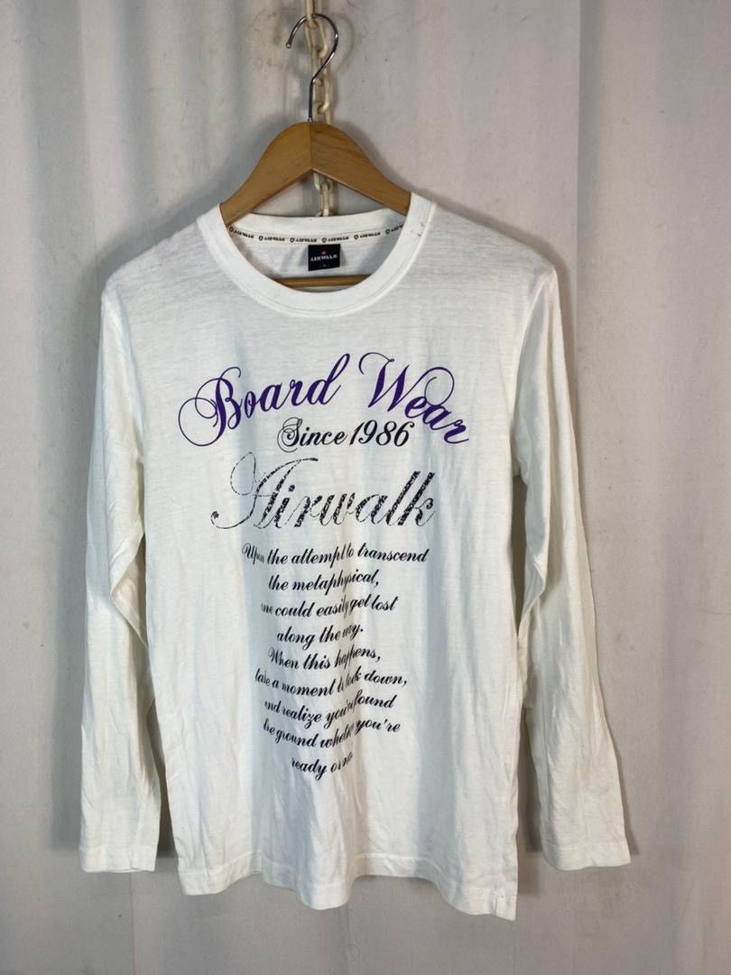 Airwalk Airwalk printed long sleeve tshirt Size US M / EU 48-50 / 2 - 1 Thumbnail