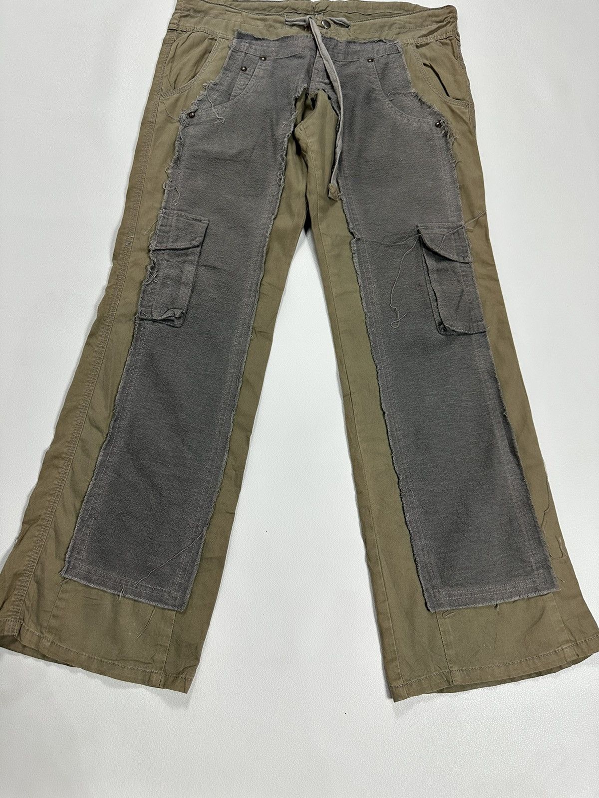 Japanese Brand Toughjeansmith Nice hybrid Pants low rise drawstring waist Size US 29 - 2 Thumbnail