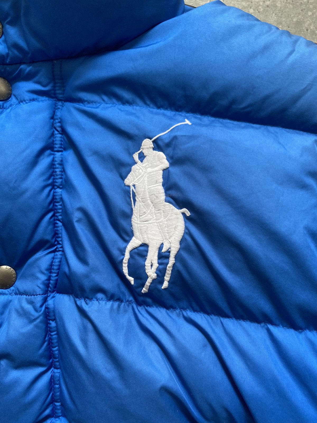 Polo Ralph Lauren × Ralph Lauren × Vintage Vintage Ralph Lauren Britain Puffer Jacket Chief Keef Style Size US L / EU 52-54 / 3 - 6 Thumbnail