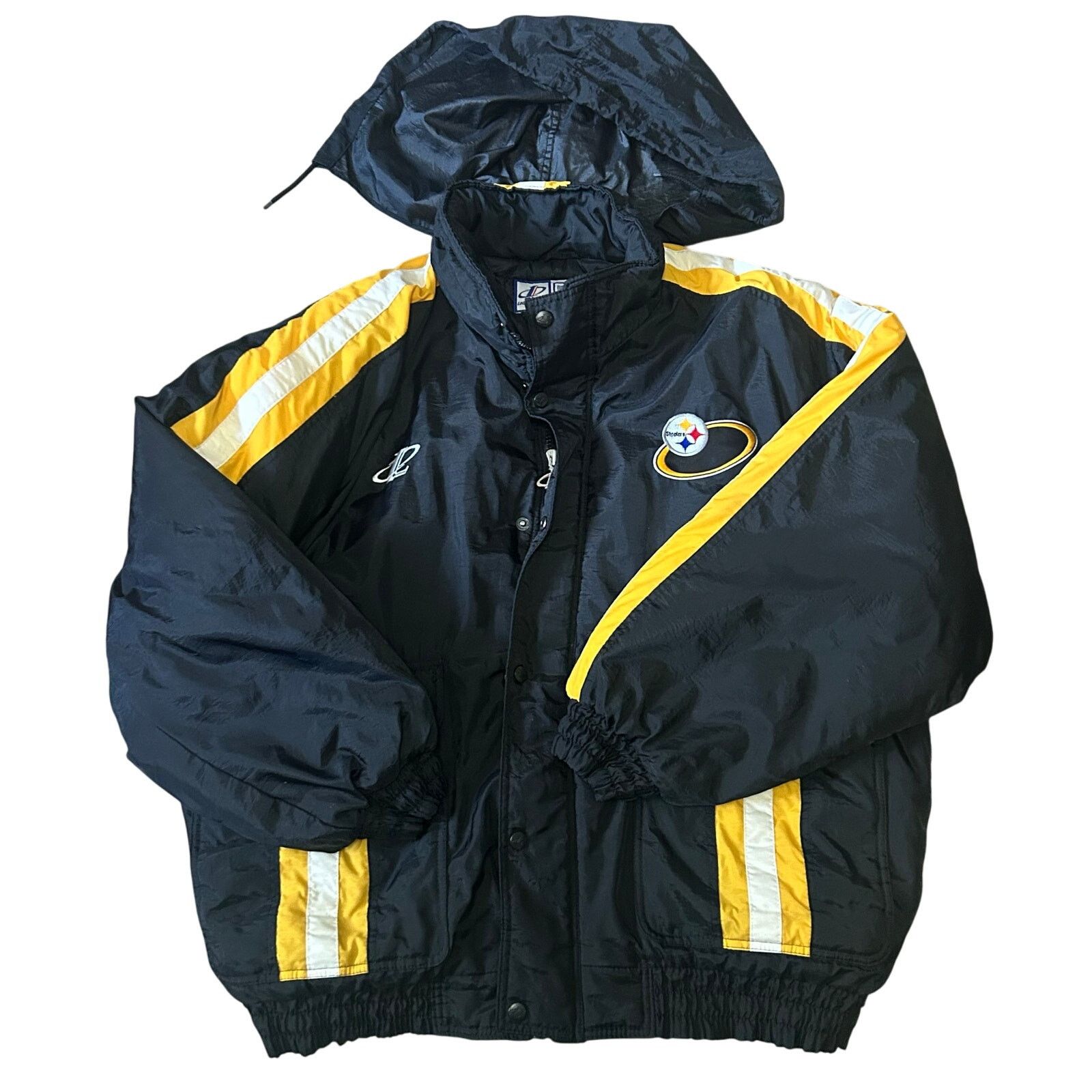 Logo Athletic × NFL × Pro Line 90s Vintage Pittsburgh Steelers Puffer Coat Logo ProLine XL Size US XL / EU 56 / 4 - 1 Thumbnail