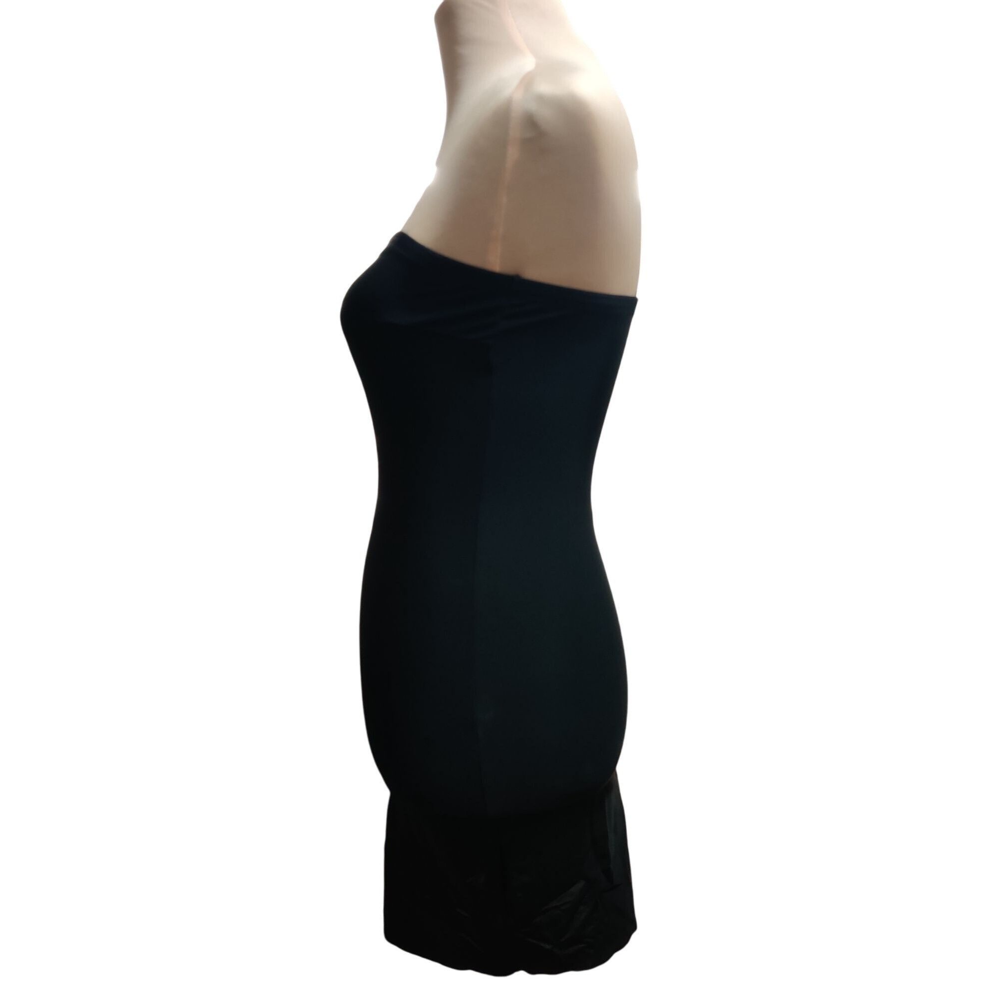 Spanx Assets by Spanx M Black Strapless Shaping Slip Tube Dress Li Size ONE SIZE - 4 Thumbnail