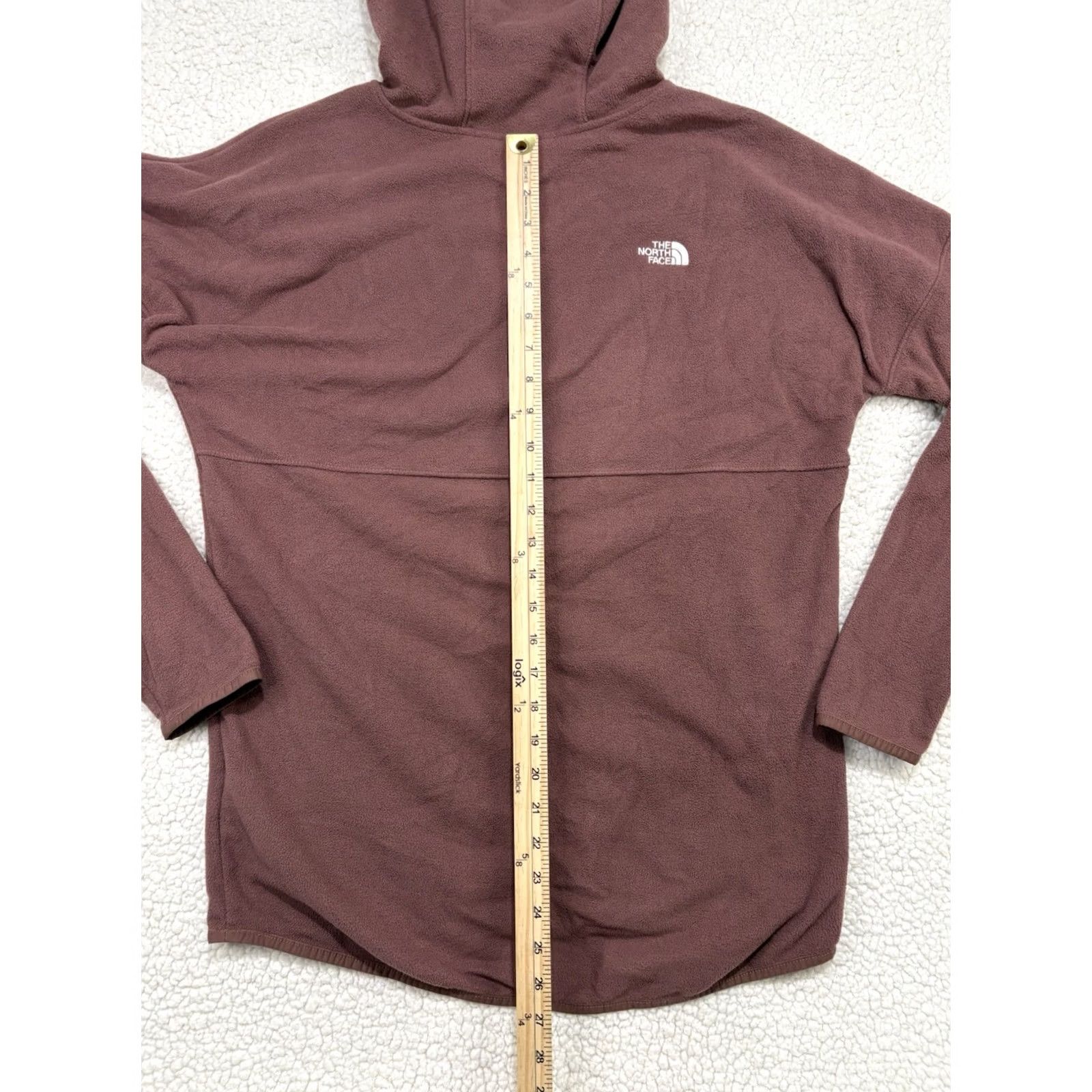 The North Face The North Face Glacier TKA Hoodie Womens M Pink Pullover Hooded Fleece Zip Pocket Regular Fit Size M / US 6-8 / IT 42-44 - 6 Thumbnail
