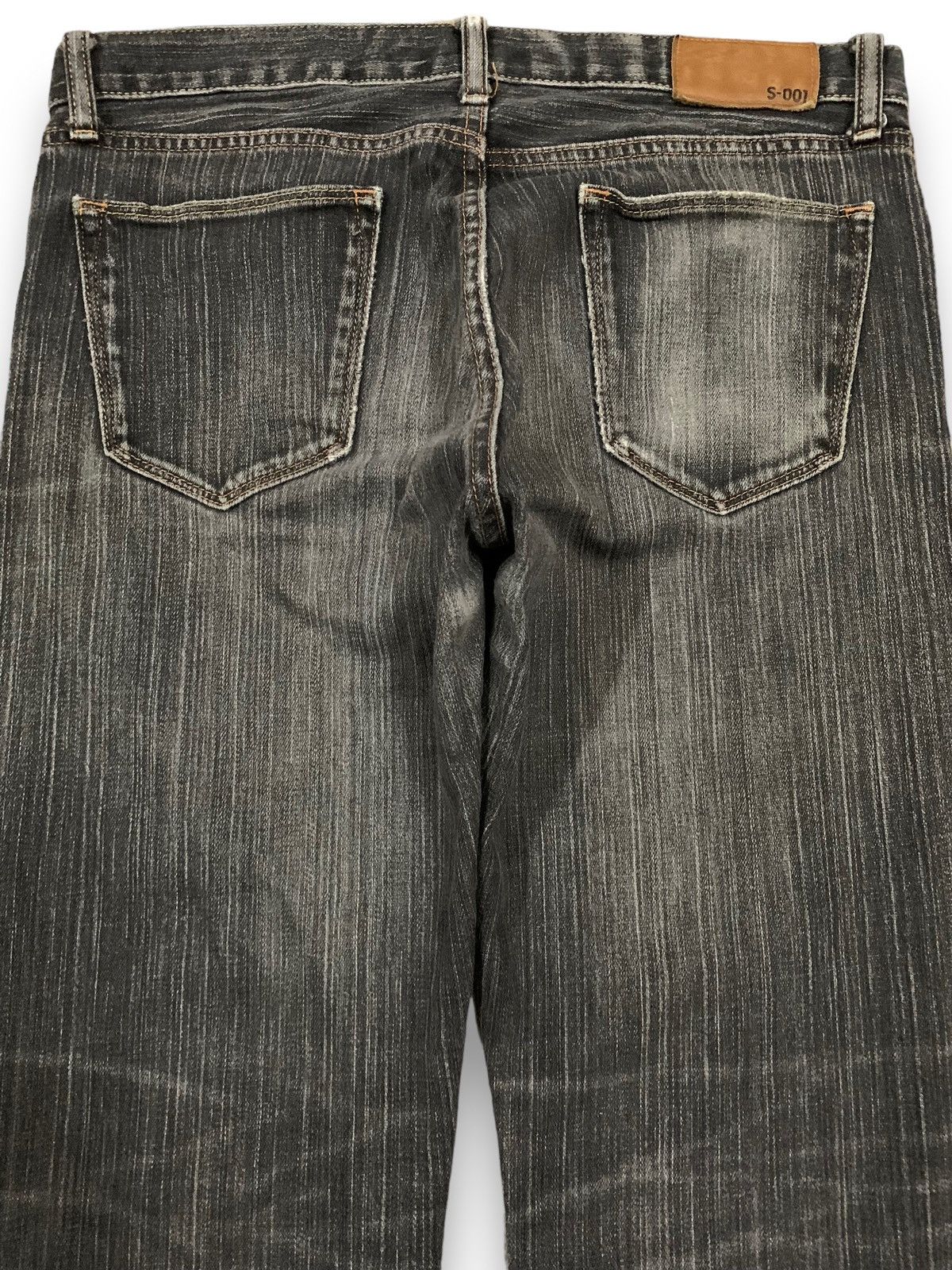 Undercover × Uniqlo Vintage Uniqlo S001 Faded Straight Leg Distressed Jeans Size US 32 / EU 48 - 9 Thumbnail