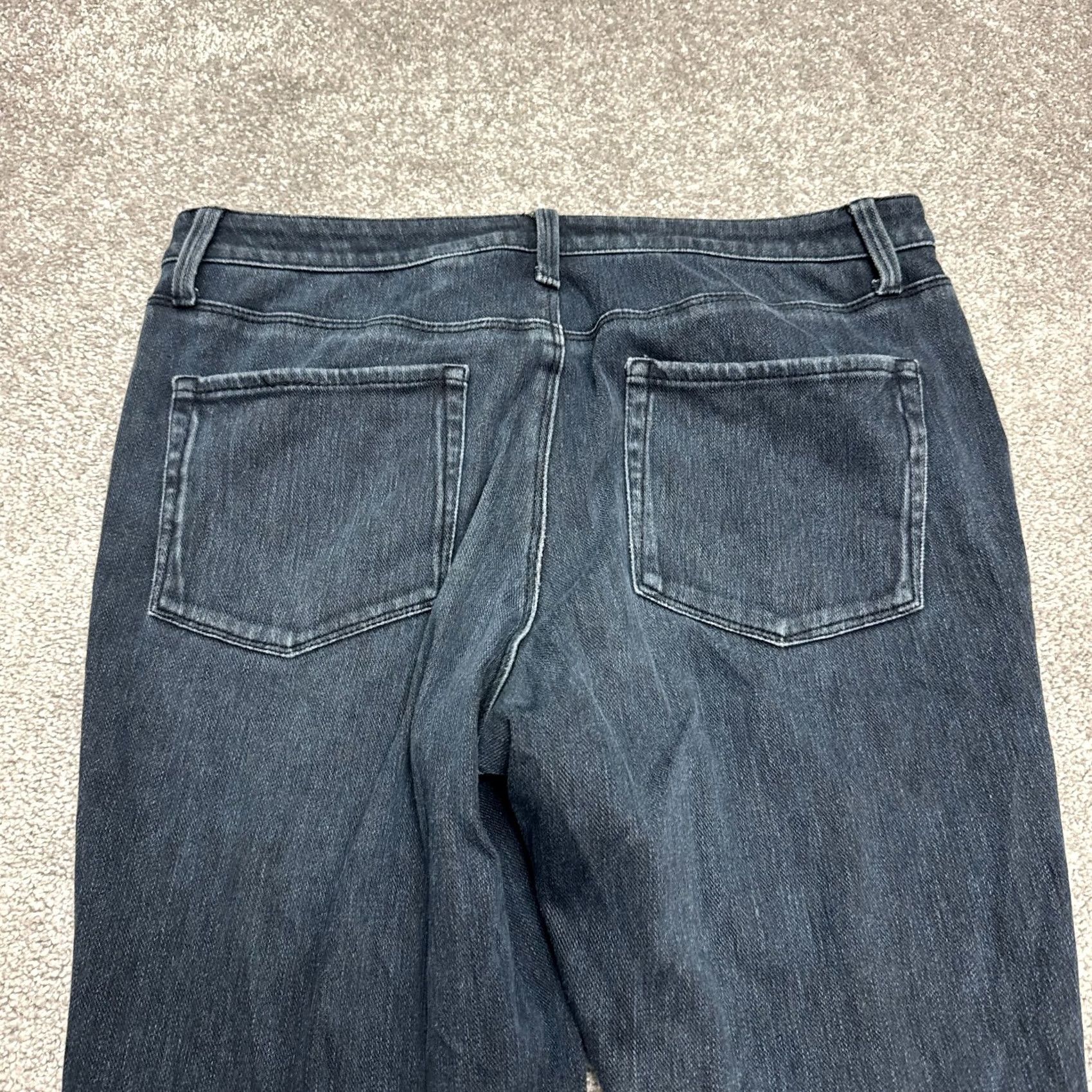 Coldwater Creek Coldwater Creek Jeans Women 10 Blue Dark Wash Denim Bootcut 34x32 5-Pocket Stretch Size 38" / US 16 / IT 52 - 5 Thumbnail