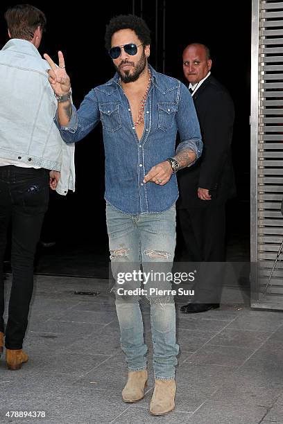 Saint Laurent Paris Holy Grail SS15 Saint Laurent Lenny Kravitz crash rip jeans Size US 31 - 3 Thumbnail