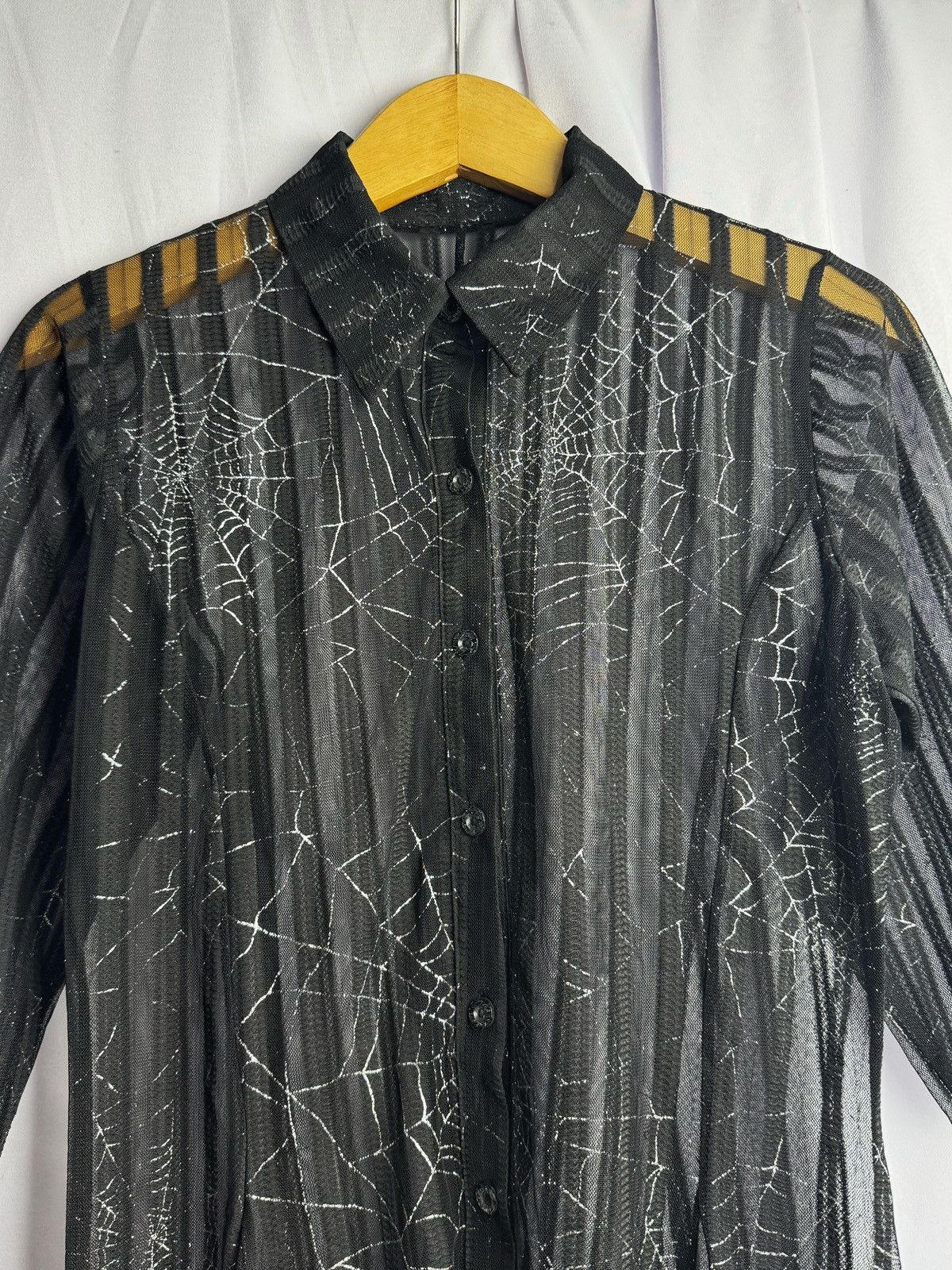 Hysteric Glamour × If Six Was Nine × Japanese Brand Spider Japanese Gothic Button Shirt ifsix style Size US S / EU 44-46 / 1 - 4 Thumbnail