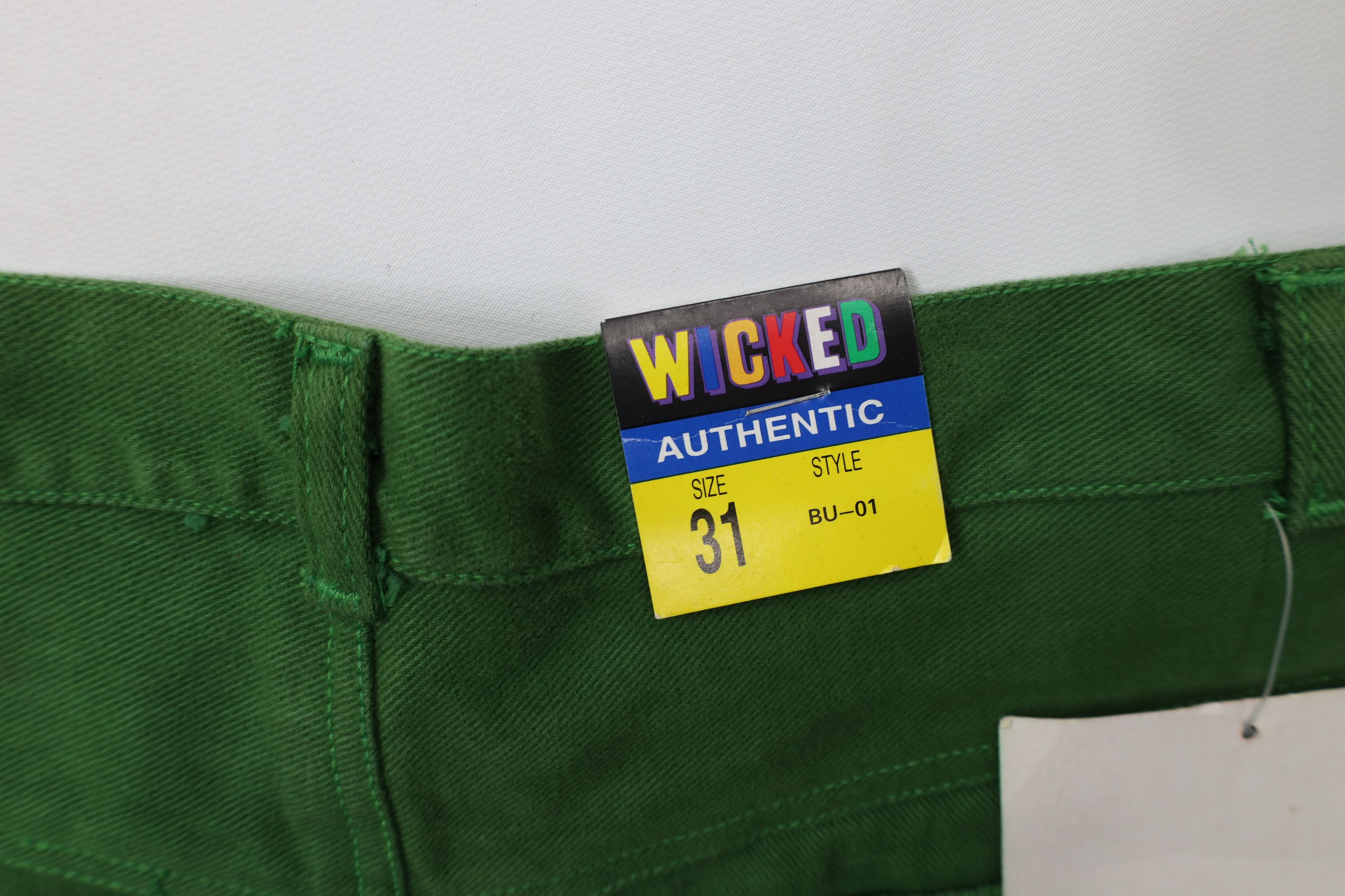 Vintage Deadstock Vintage 90s Streetwear Skateboard Jeans Grass Size US 31 - 14 Thumbnail