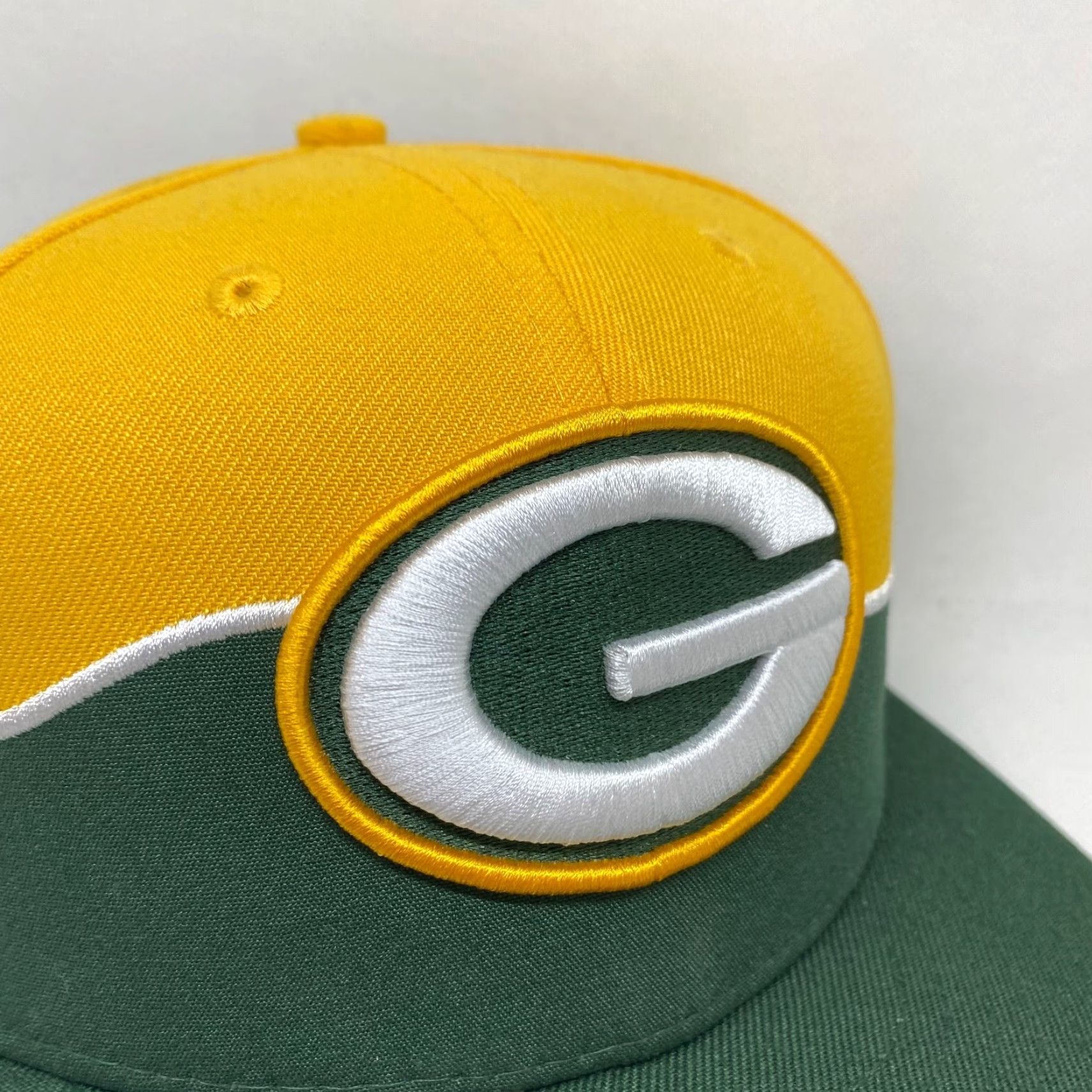 New Era GREEN BAY PACKERS Hat Cap NEW ERA Fitted 7 5/8 Football NFL 100TH Retro 59FIFTY Size ONE SIZE - 2 Thumbnail