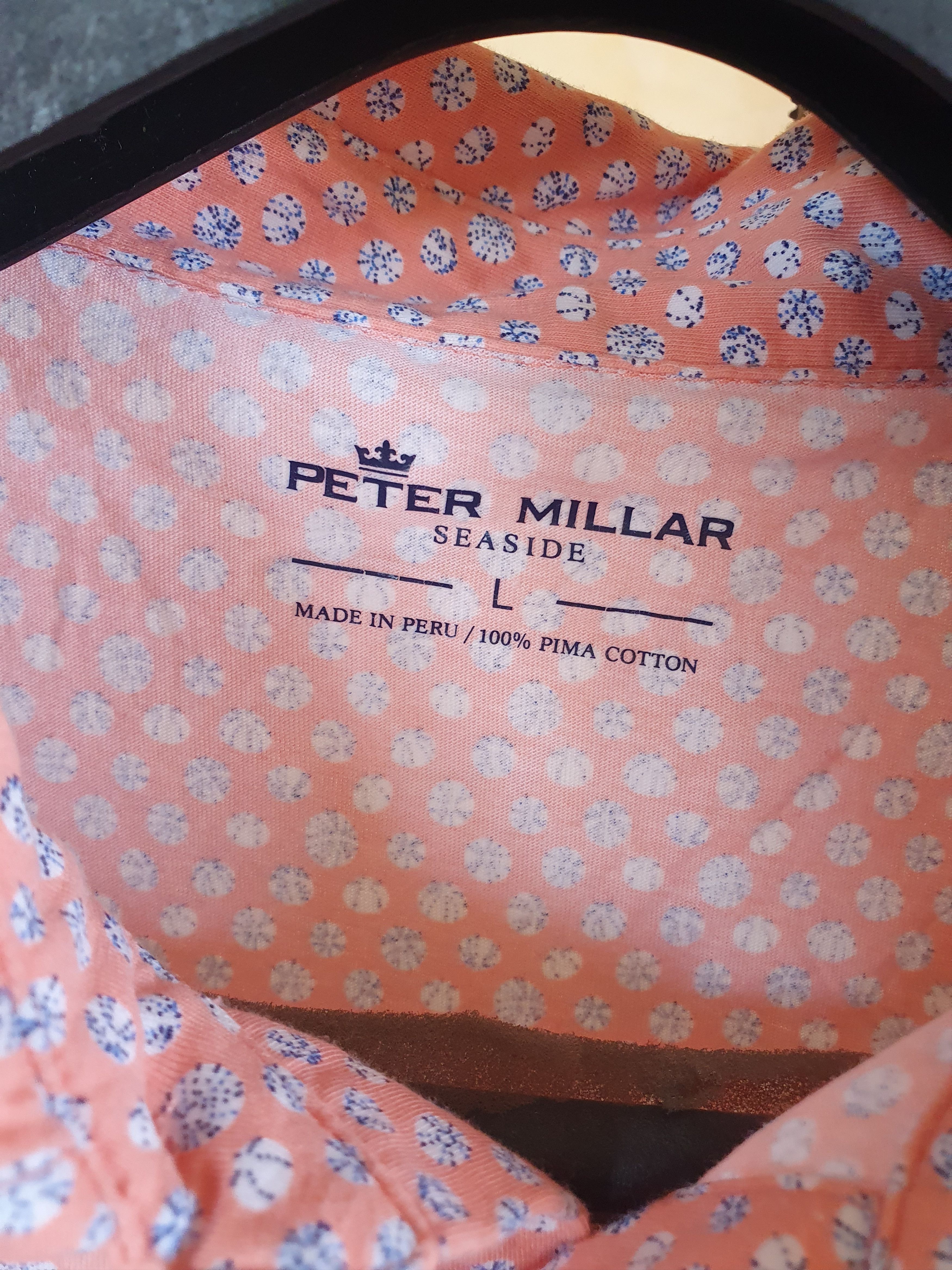 Peter Millar Peter Millar Seaside Golf Polo Beach Balls Print sz L Size US L / EU 52-54 / 3 - 3 Thumbnail
