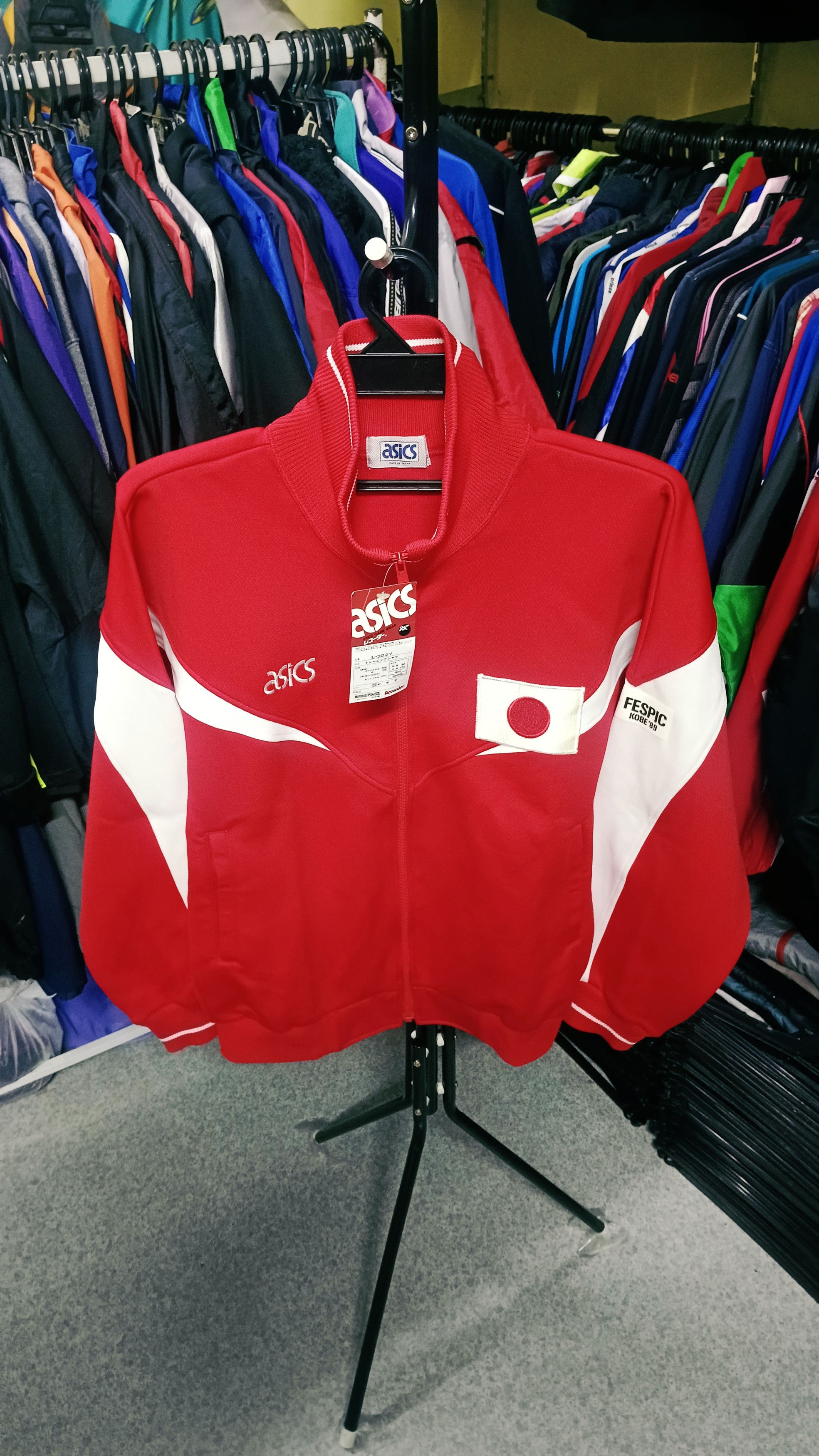 Asics Asics Japan Vintage Deadstock Track Jacket Size US L / EU 52-54 / 3 - 2 Thumbnail