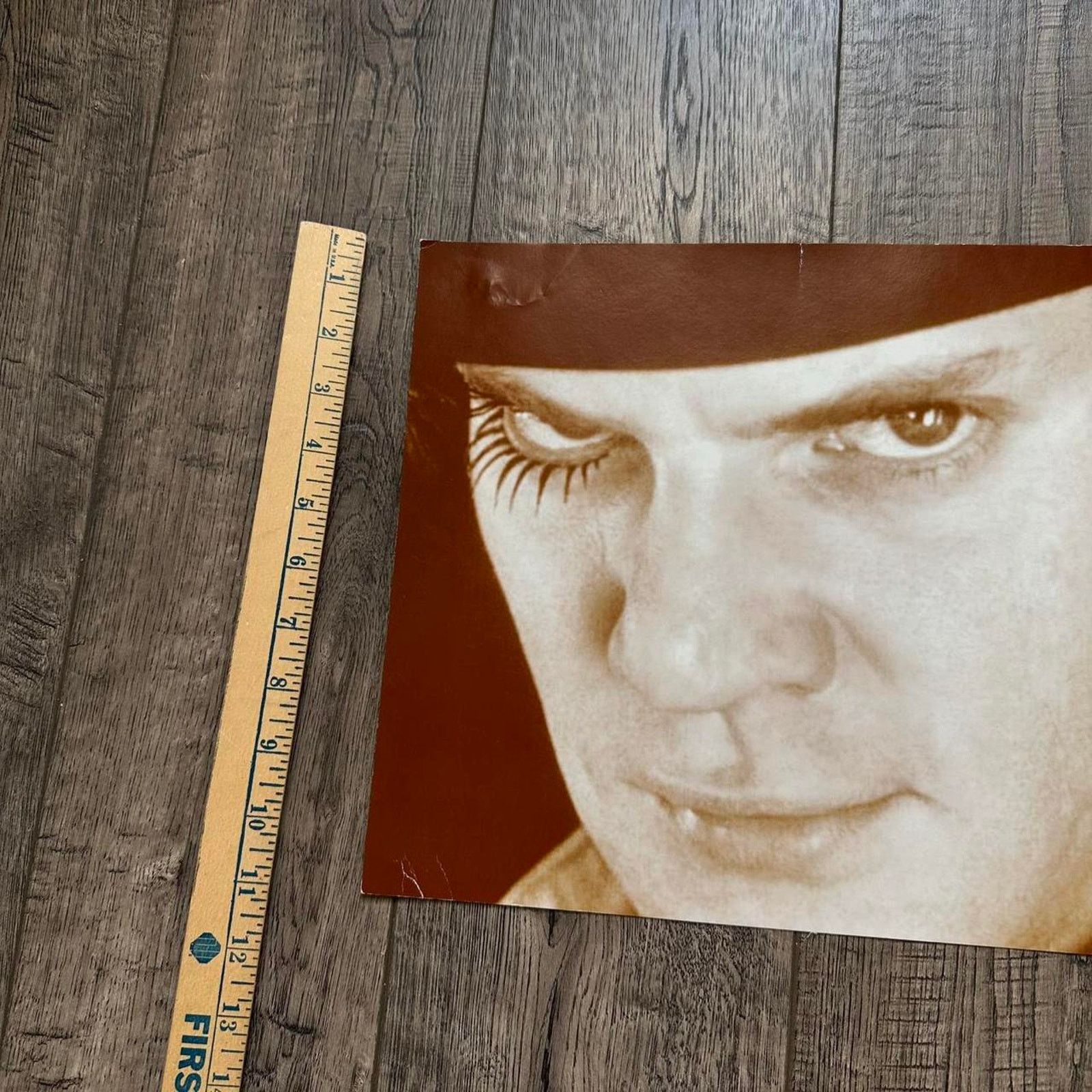 Vintage Vintage Clockwork Orange Stanley Kubrick Movie Promo Poster Size ONE SIZE - 7 Thumbnail