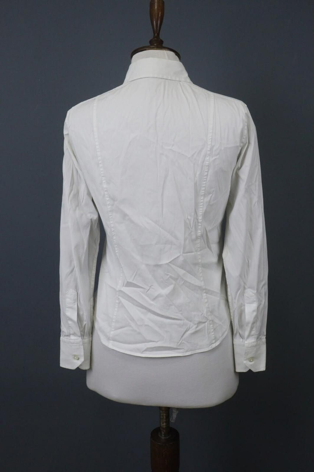 Etro Etro White Cotton Collar Regular Fit Shirt Top Size 44 Size M / US 6-8 / IT 42-44 - 7 Thumbnail