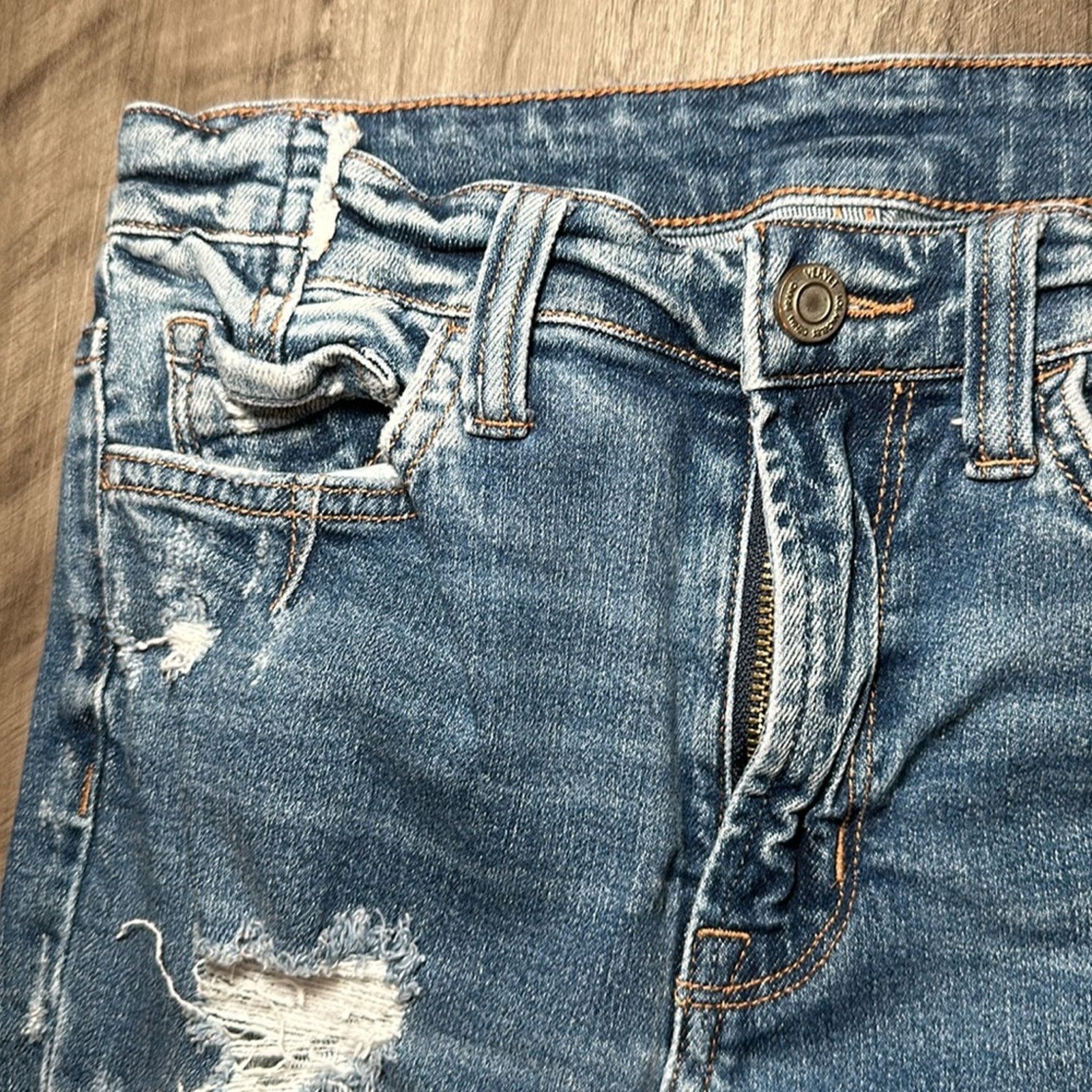 Other Vervet Distressed Skinny Jeans - 27 Size 27" / US 4 / IT 40 - 6 Thumbnail