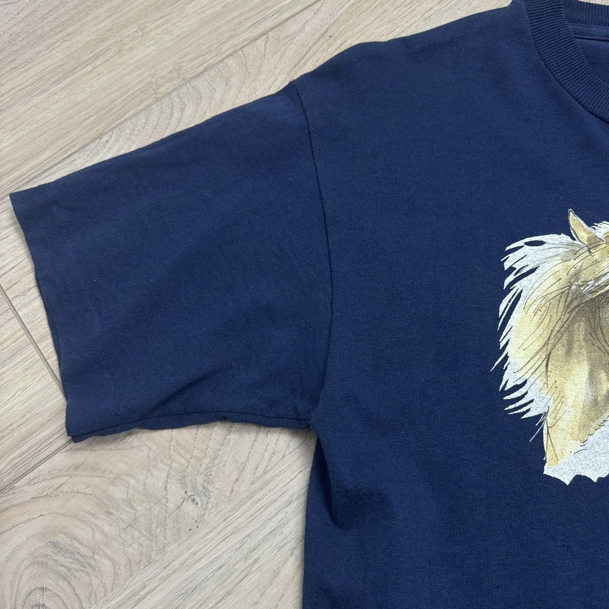 Vintage Vintage 90s Single Stitch Horses Navy Ireland T-shirt Size US M / EU 48-50 / 2 - 3 Thumbnail