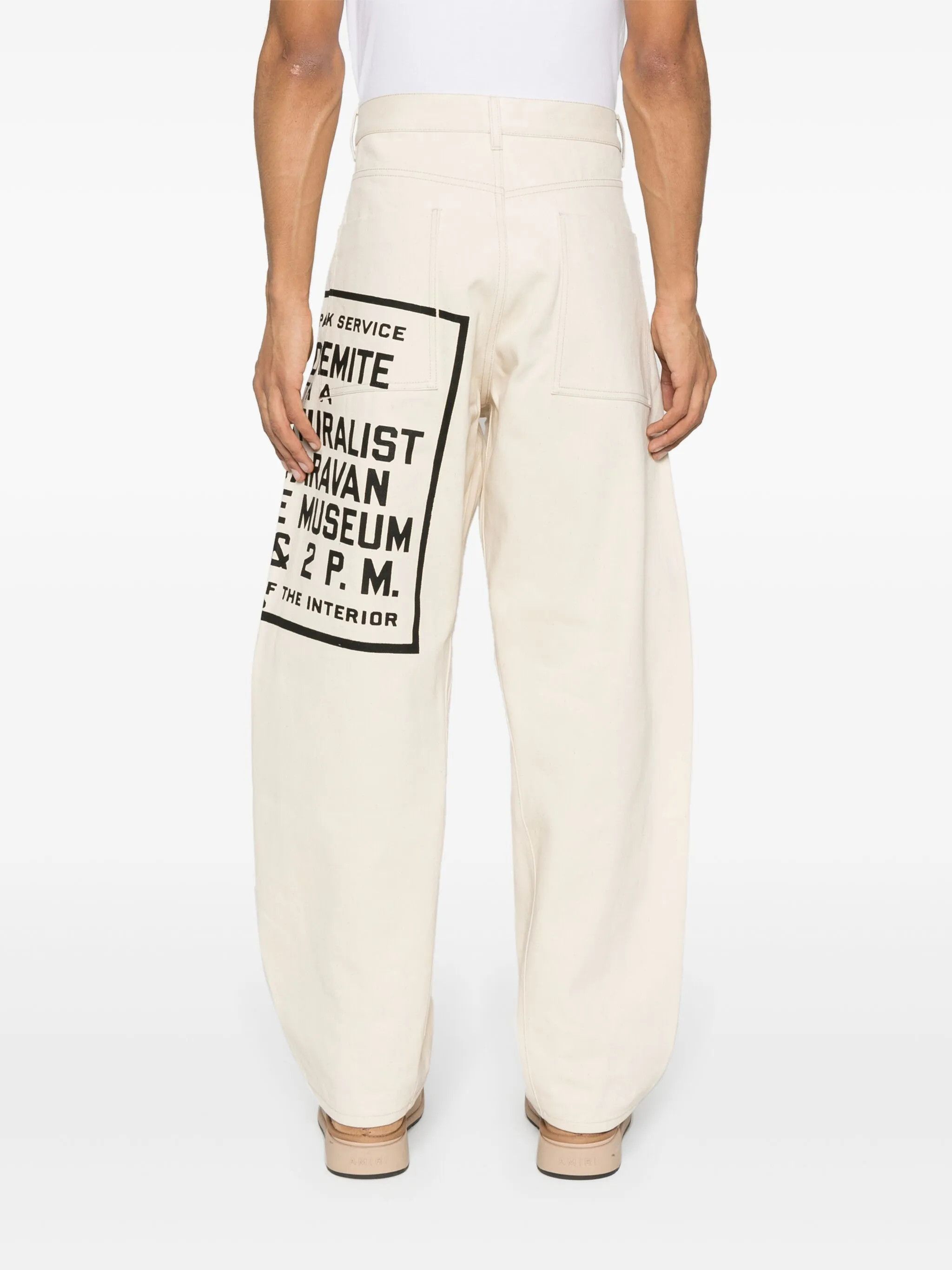 OAMC o1y0225 Denim Pant in Ivory Size US 29 - 4 Thumbnail