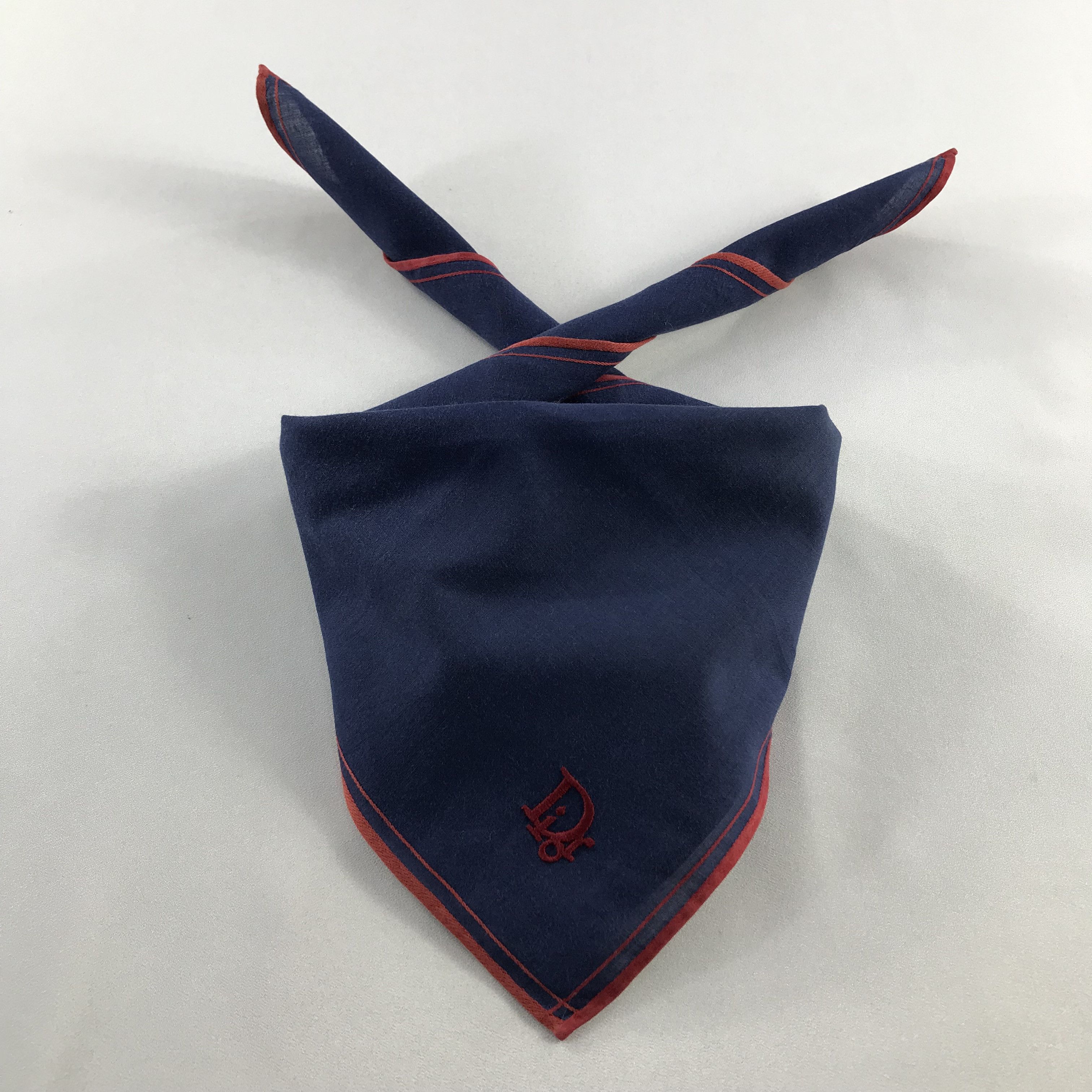 Vintage CHRIstiAn DIOr Handkerchief / Bandana / Neckerchief C730 Size ONE SIZE - 1 Thumbnail
