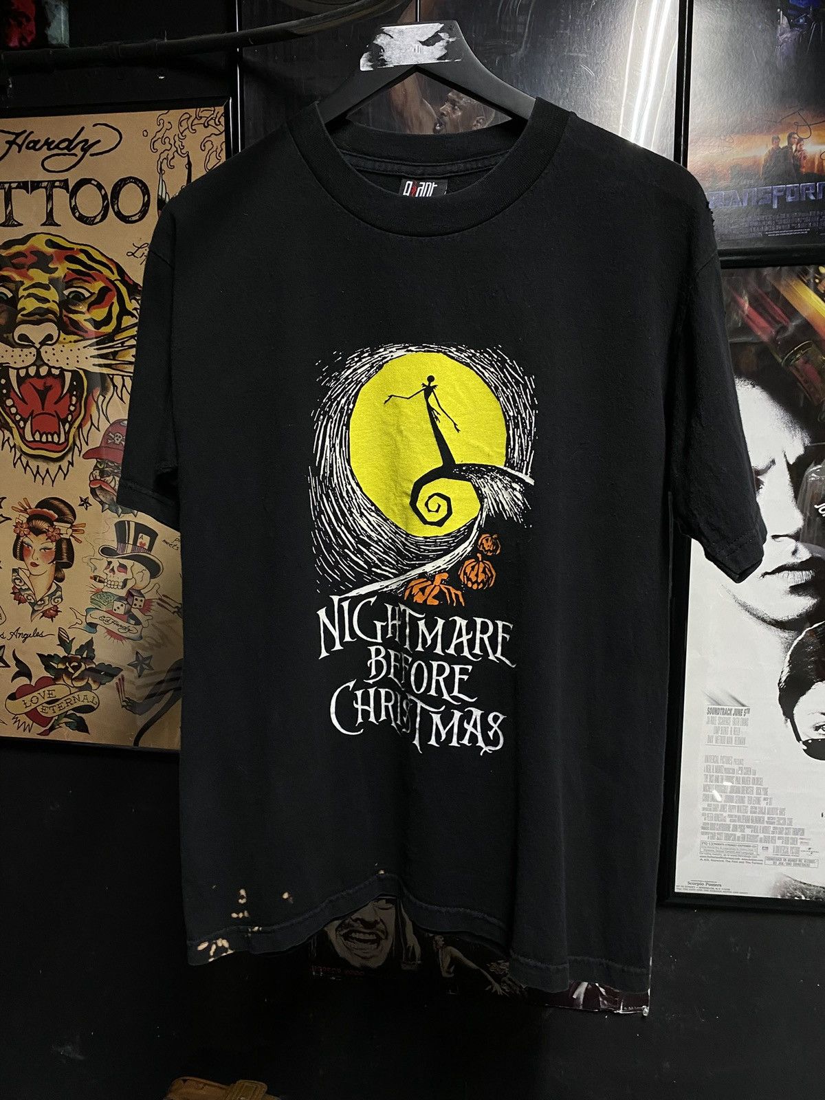 Vintage Vintage 90’s Nightmare before Christmas Movie T-Shirt Medium Size US M / EU 48-50 / 2 - 4 Thumbnail