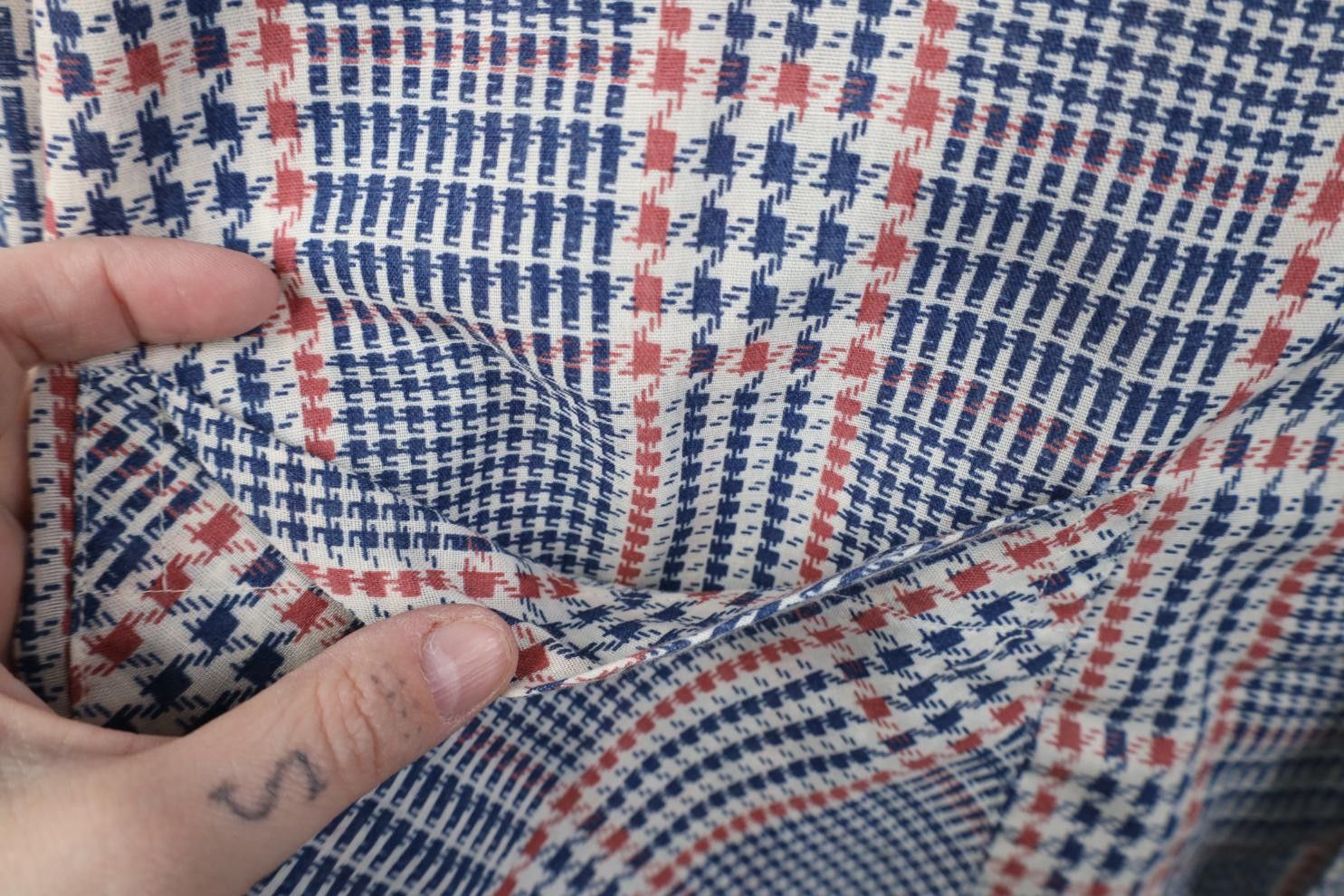 Vintage Vintage 70s Streetwear Plaid Lab Coat Button Jacket USA Size US XL / EU 56 / 4 - 5 Thumbnail