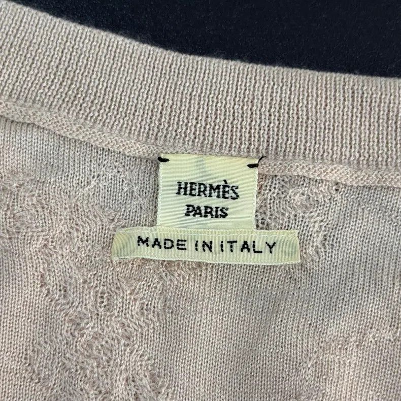 Hermes Hermes Light pink cashmere and silk sweater Size XS / US 0-2 / IT 36-38 - 5 Thumbnail