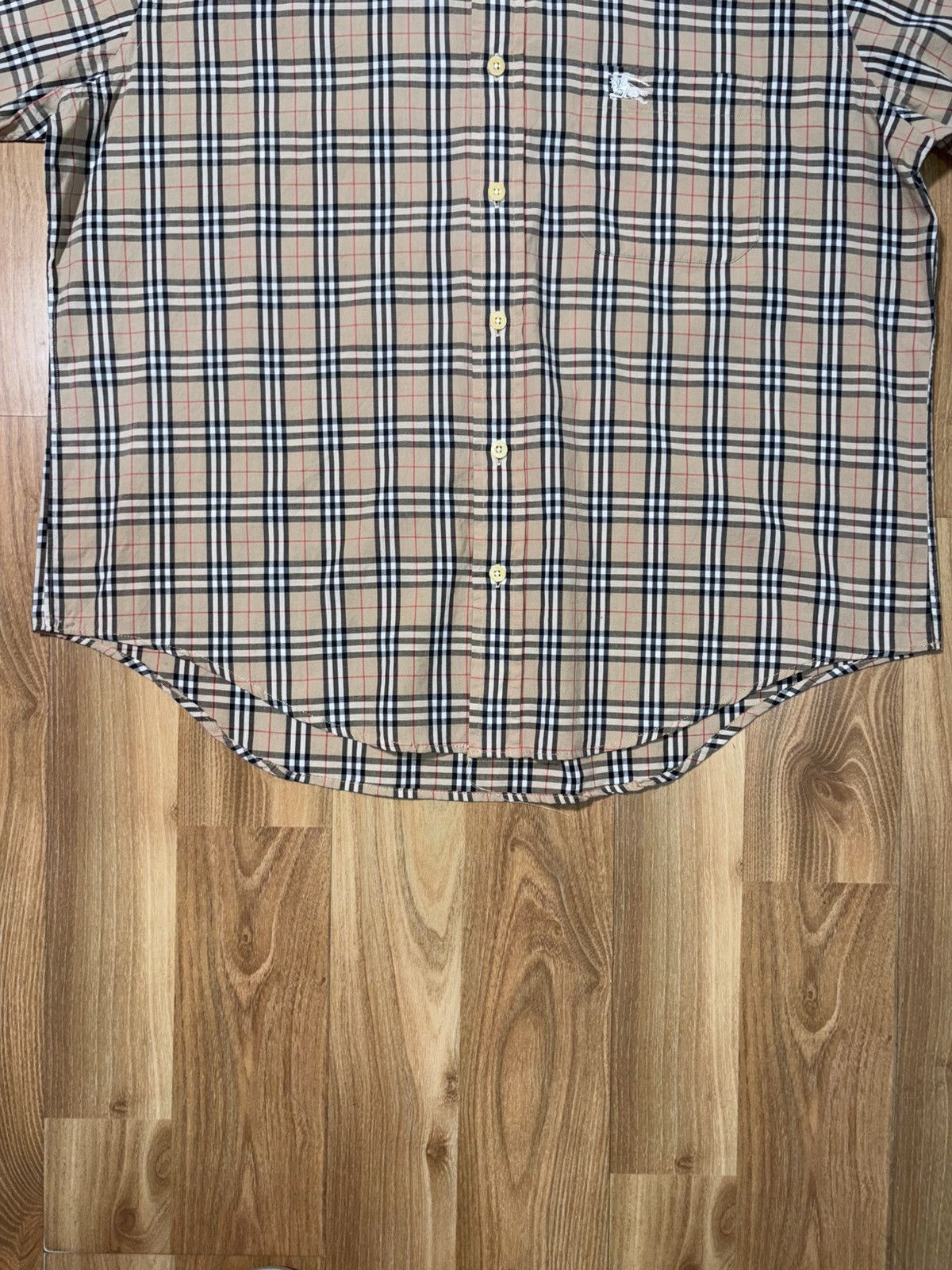 Burberry Vintage Burberrys Nova Check Shirt Size L 41 Archive 90s Size US XS / EU 42 / 0 - 5 Thumbnail
