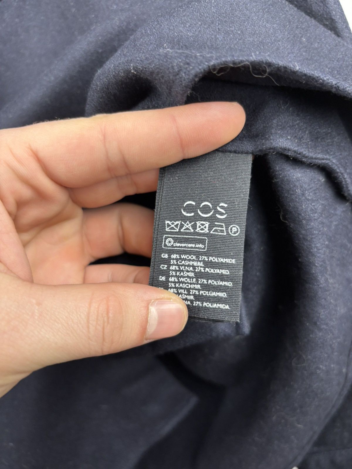 Cos Cos Warm night blue shirts size 43 Size US S / EU 44-46 / 1 - 4 Thumbnail